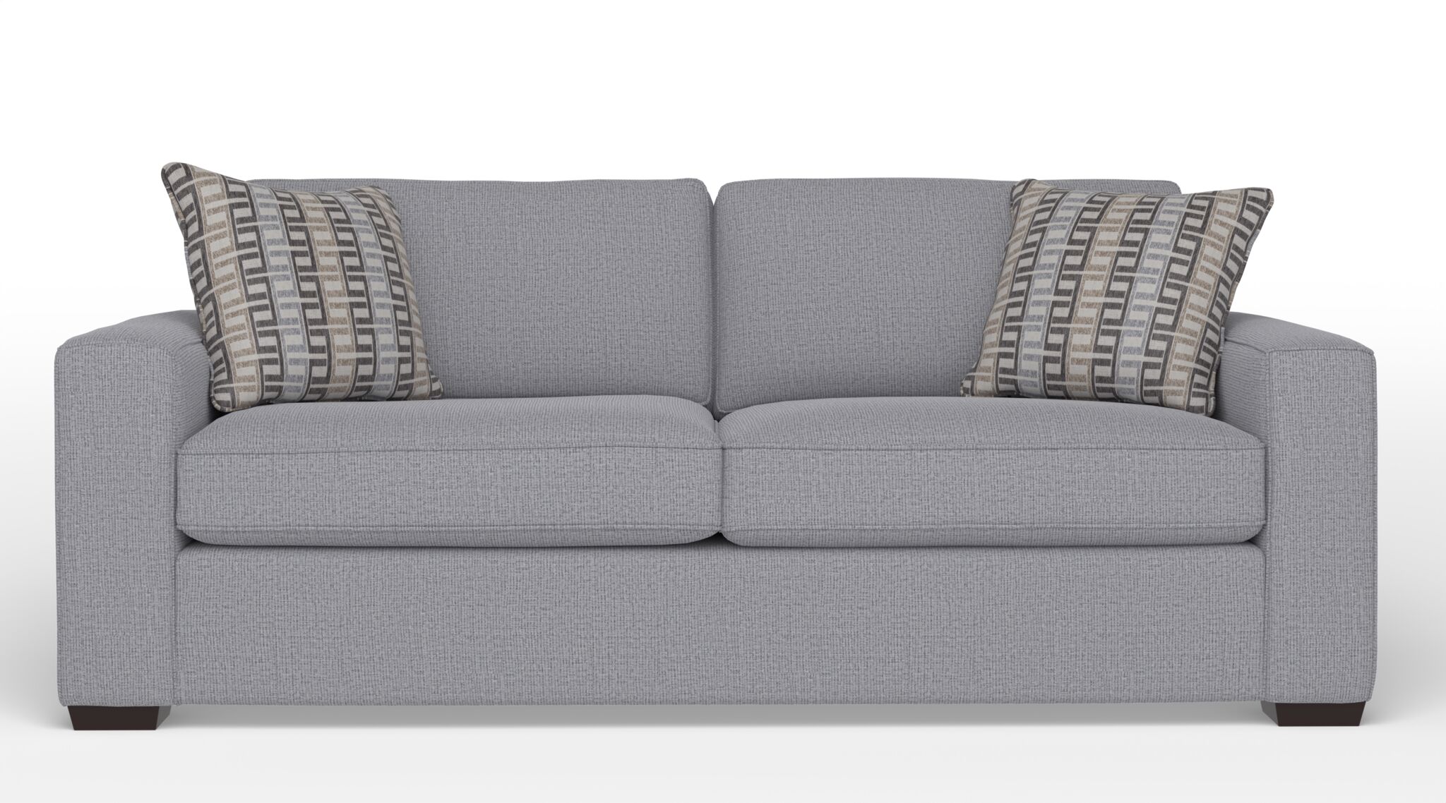 Celeste Queen Sofa Bed with Innerspring Mattress - Safari Light Grey | Convertible Sleeper Sofa for Small Spaces, Guest Room & Apartment Living