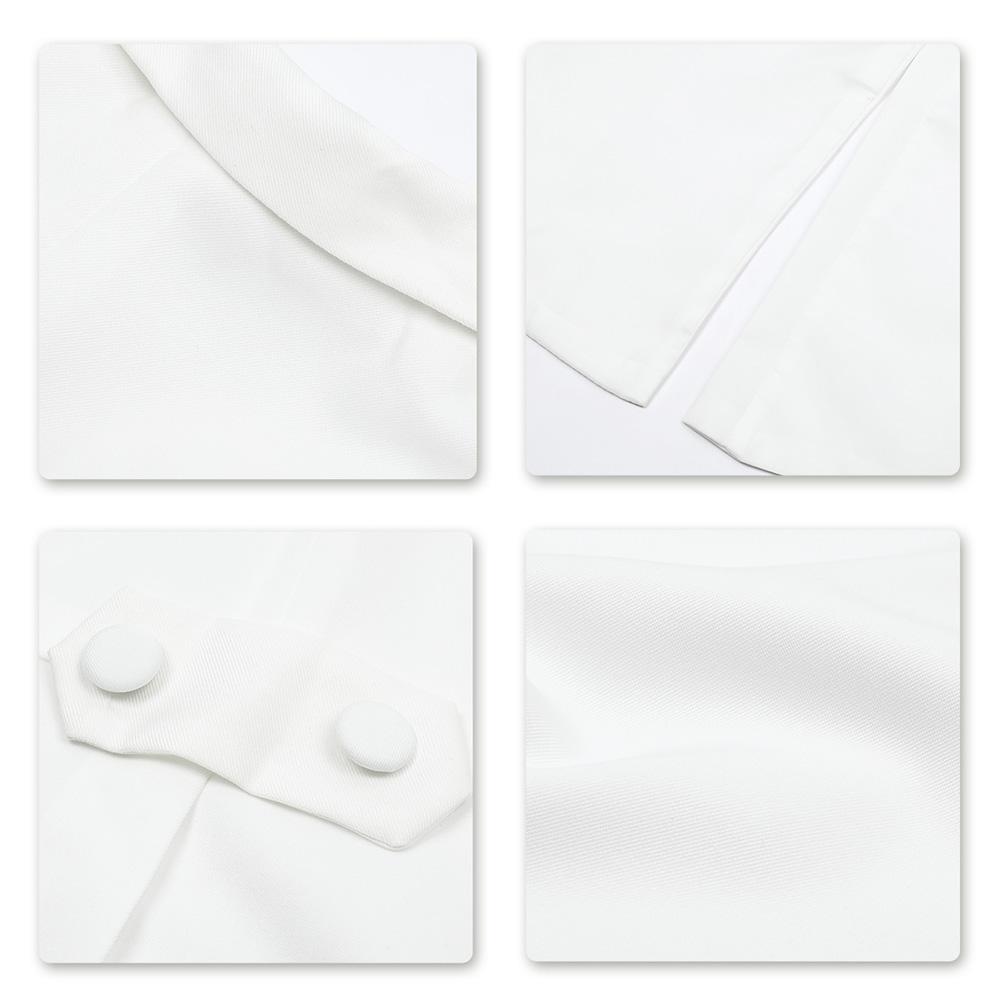 White Swallowtailed 3-Piece Slim Fit Dinner Suit for Men | Formal Tuxedo Set for Weddings, Prom & Black Tie Events