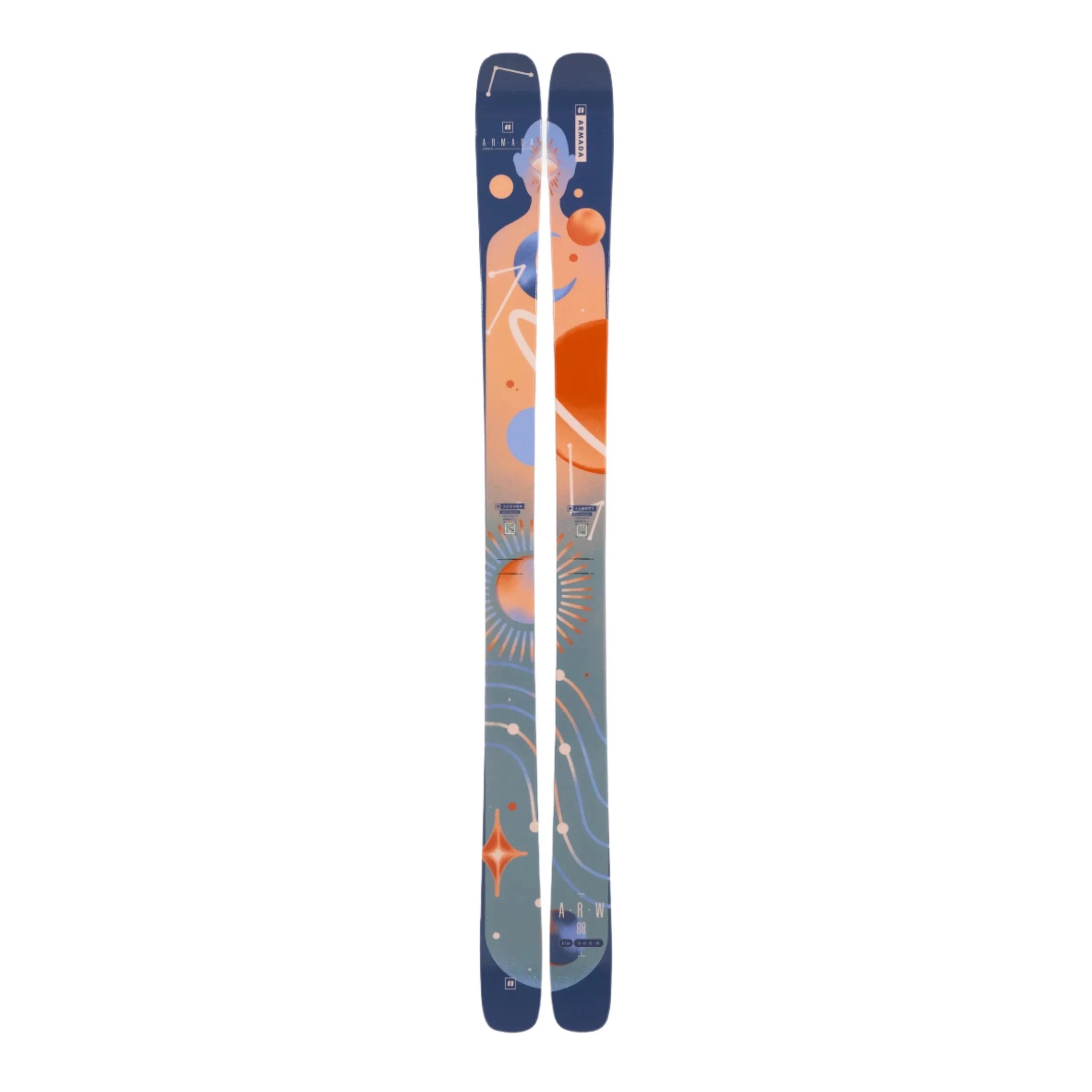 Armada ARW 88 All-Mountain Skis 2025 - Premium Performance for Men & Women - Perfect for Powder, Groomers & Freeride Skiing