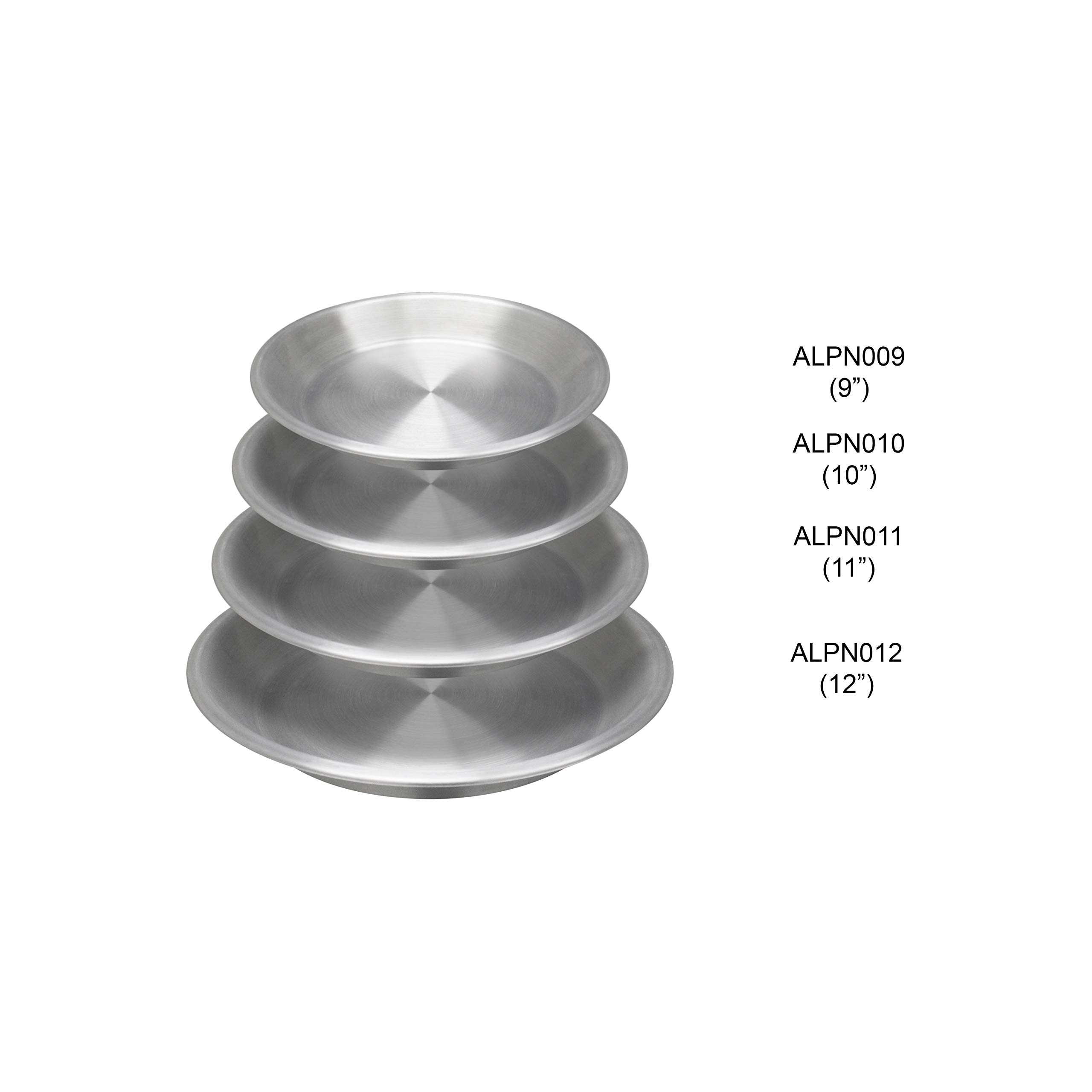 Premium 10-Inch Aluminum Pie Pan - Heavy Duty 1.0mm Thick - Perfect for Baking Apple, Pumpkin & Cherry Pies - Ideal for Thanksgiving, Christmas & Holiday Desserts