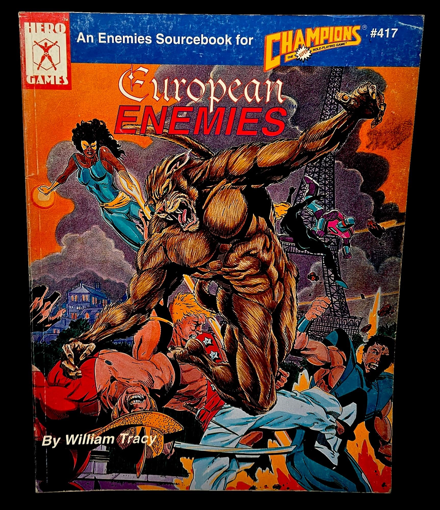 European Enemies - Champions - Hero Games | Action-Packed Strategy Board Game for Adults & Teens | Perfect for Game Nights & Family Gatherings