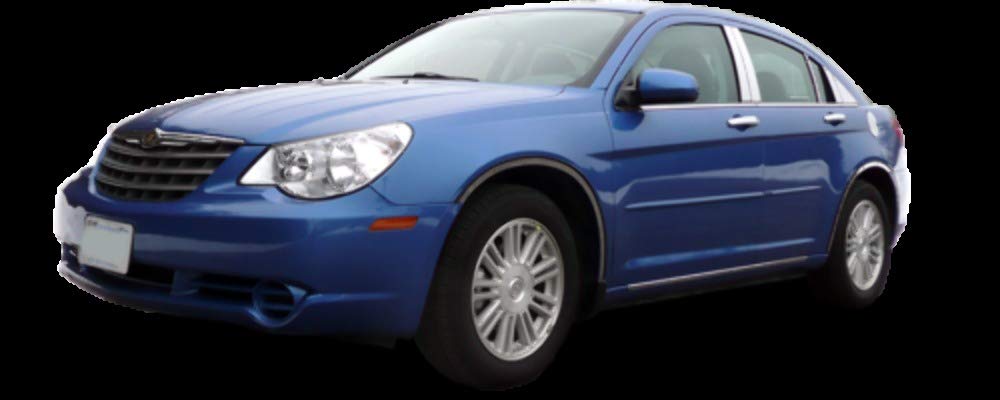 2011-2020 Chrysler 300 & Dodge Charger, 2011-2014 Chrysler 200 Mirror Covers - 2PC Chrome Plated ABS Plastic Replacement Covers (MC51761) | Easy Installation, Weather Resistant for Daily Driving & Car Shows
