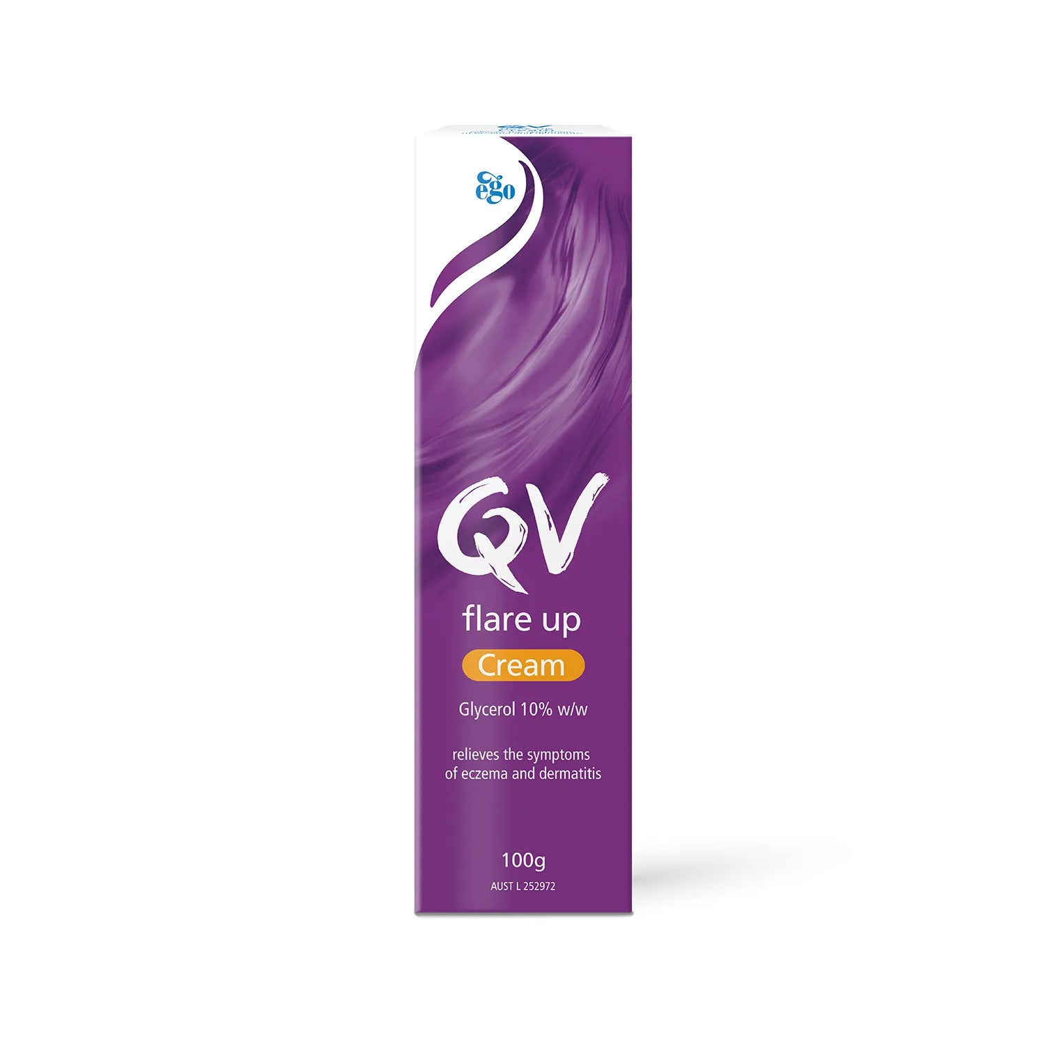 QV Flare-Up Cream 100g - Soothing Eczema & Dry Skin Treatment - Perfect for Sensitive Skin Care & Dermatitis Relief at Home