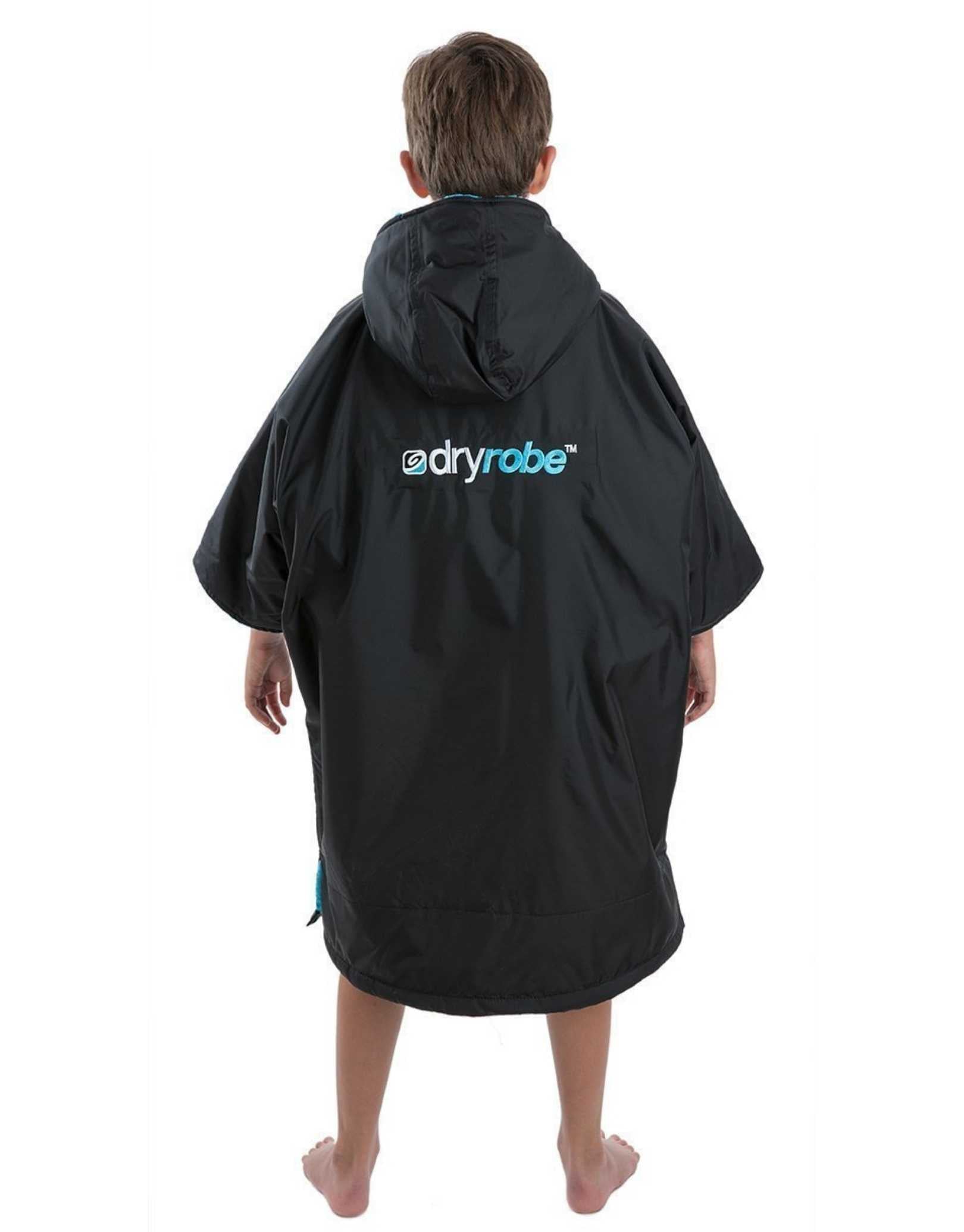 Kids Advanced Short Sleeve Robe for Boys & Girls Ages 5-9 Years - Soft Cotton Bathrobe for Kids After Bath, Swimming or Relaxing at Home