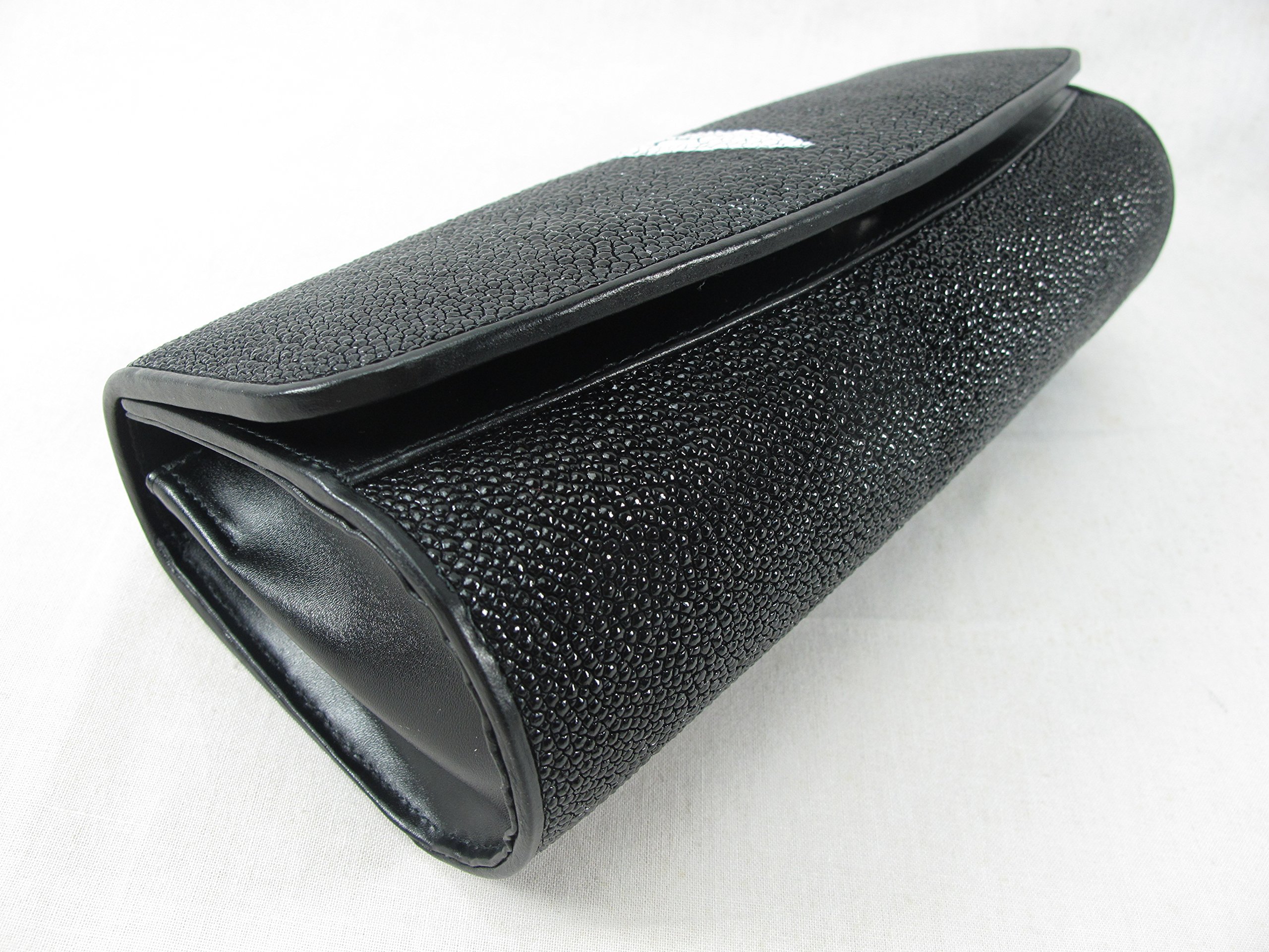 Genuine Stingray Skin Leather Crossbody Bag for Women - Stylish Shoulder Purse for Everyday Use, Work, and Travel