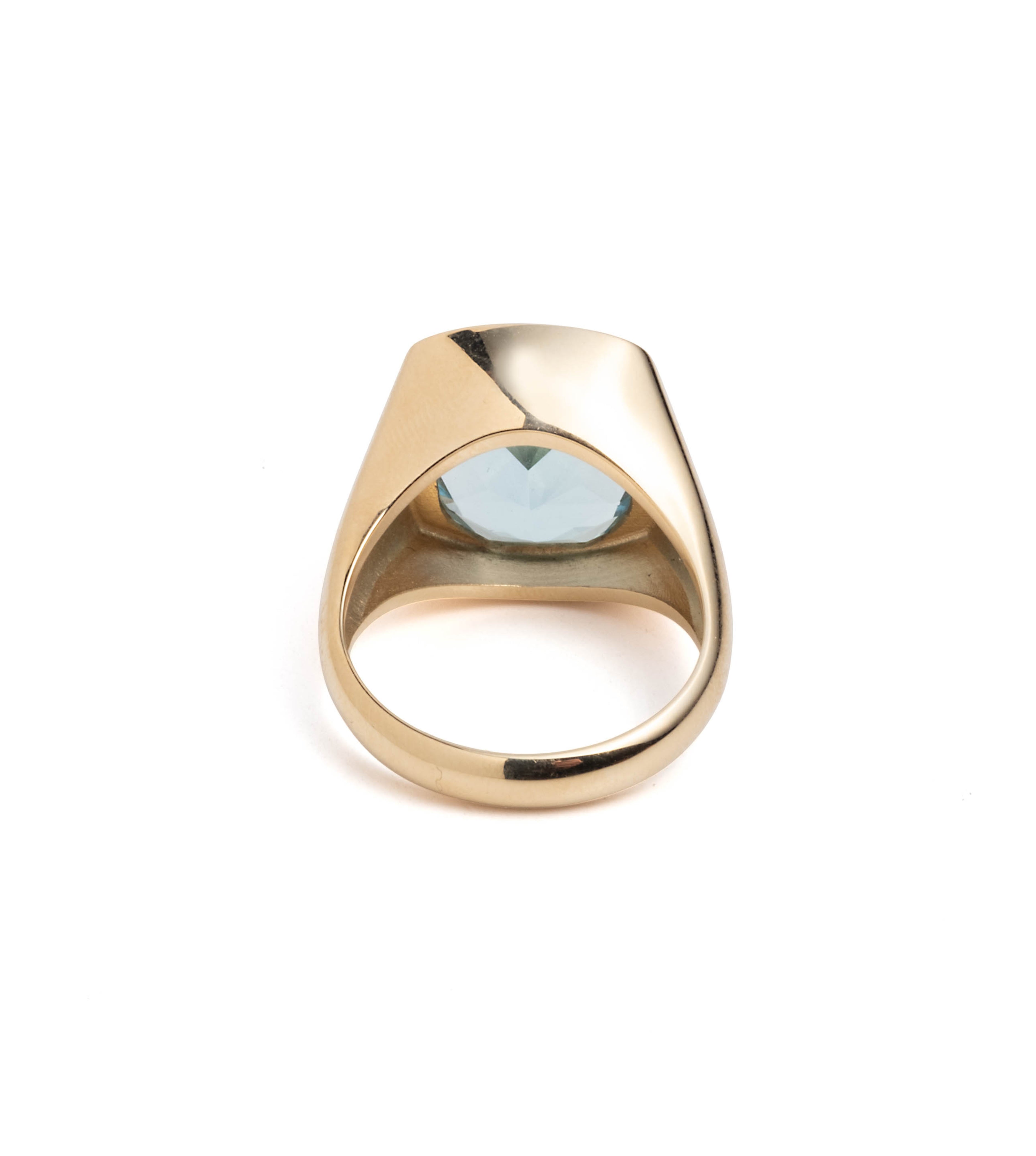 9.9ct Aquamarine Reverie Ring - Unique Handcrafted Gemstone Jewelry for Women - Perfect for Weddings, Anniversaries & Special Occasions