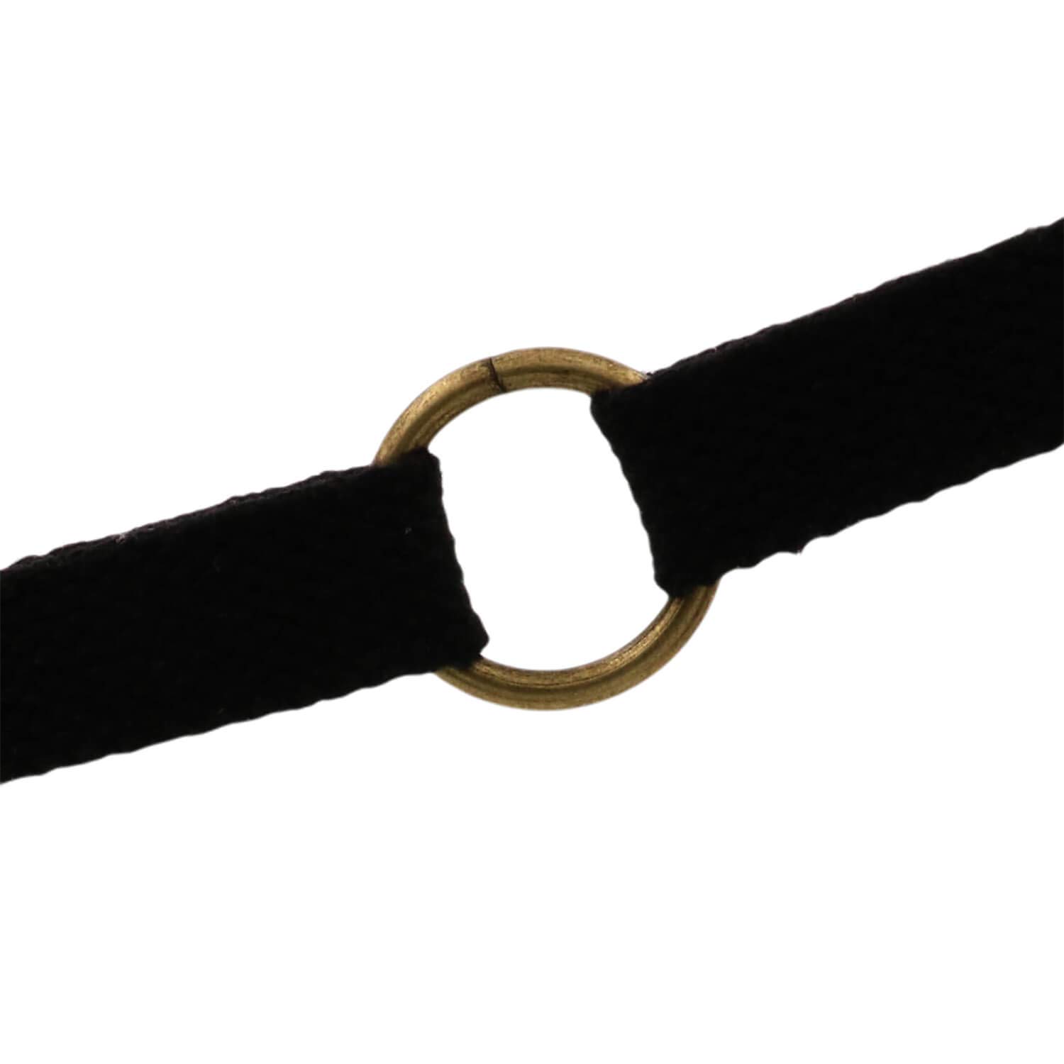 Bronze Metal Annular Ring Buckle - 1