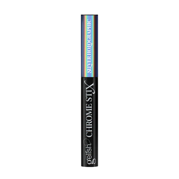 Gelish Chrome Stix Silver Holographic Nail Polish - 0.17 oz Long Lasting Metallic Shine for Manicures & Pedicures - Perfect for Parties, Weddings & Special Occasions