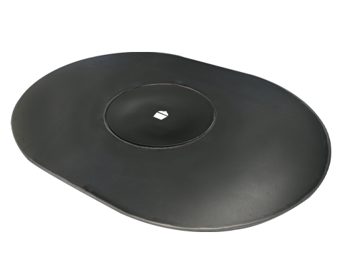Primo Ceramic Charcoal Grill Griddle - Heavy Duty Cast Iron Cooking Surface for Outdoor BBQ, Grilling & Camping - Perfect for Burgers, Steaks & Pancakes