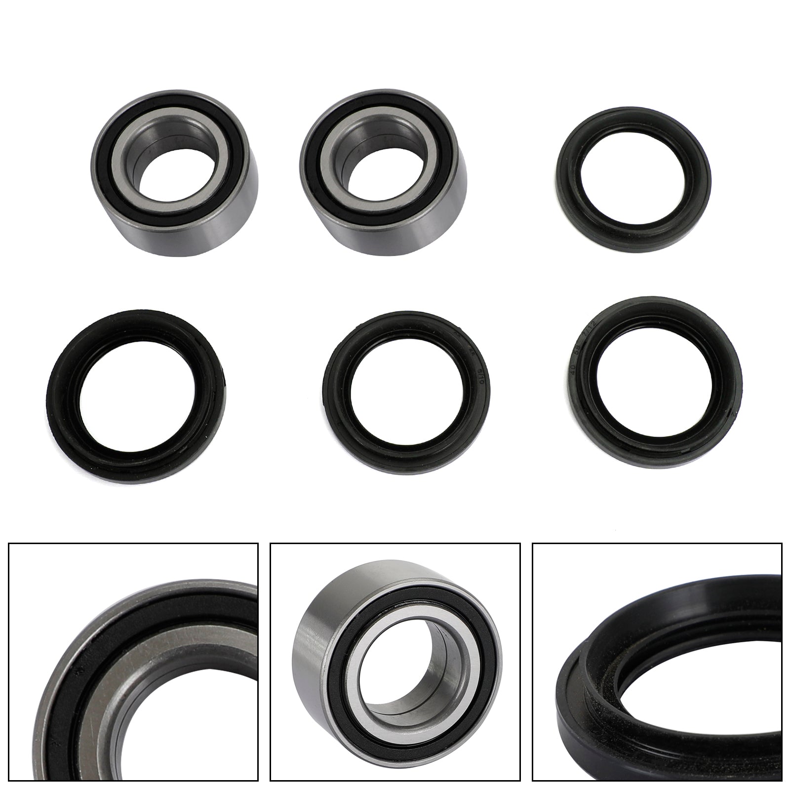 Honda TRX500 FM Foreman 500 2005-2006 Front Wheel Bearings Kit - Replacement for Both Sides - Perfect for Off-Road ATV Maintenance & Trail Riding Adventures