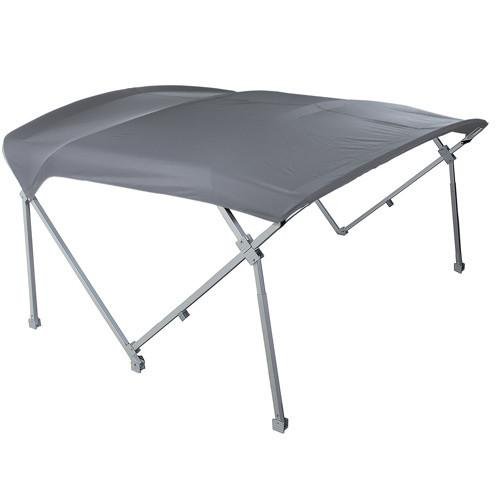 Heavy Duty Pontoon Boat Bimini Top 8' x 8' - Waterproof Sun Shade Canopy for DeckMate Pontoon Boats | Perfect for Fishing, Relaxing & Summer Boating Adventures