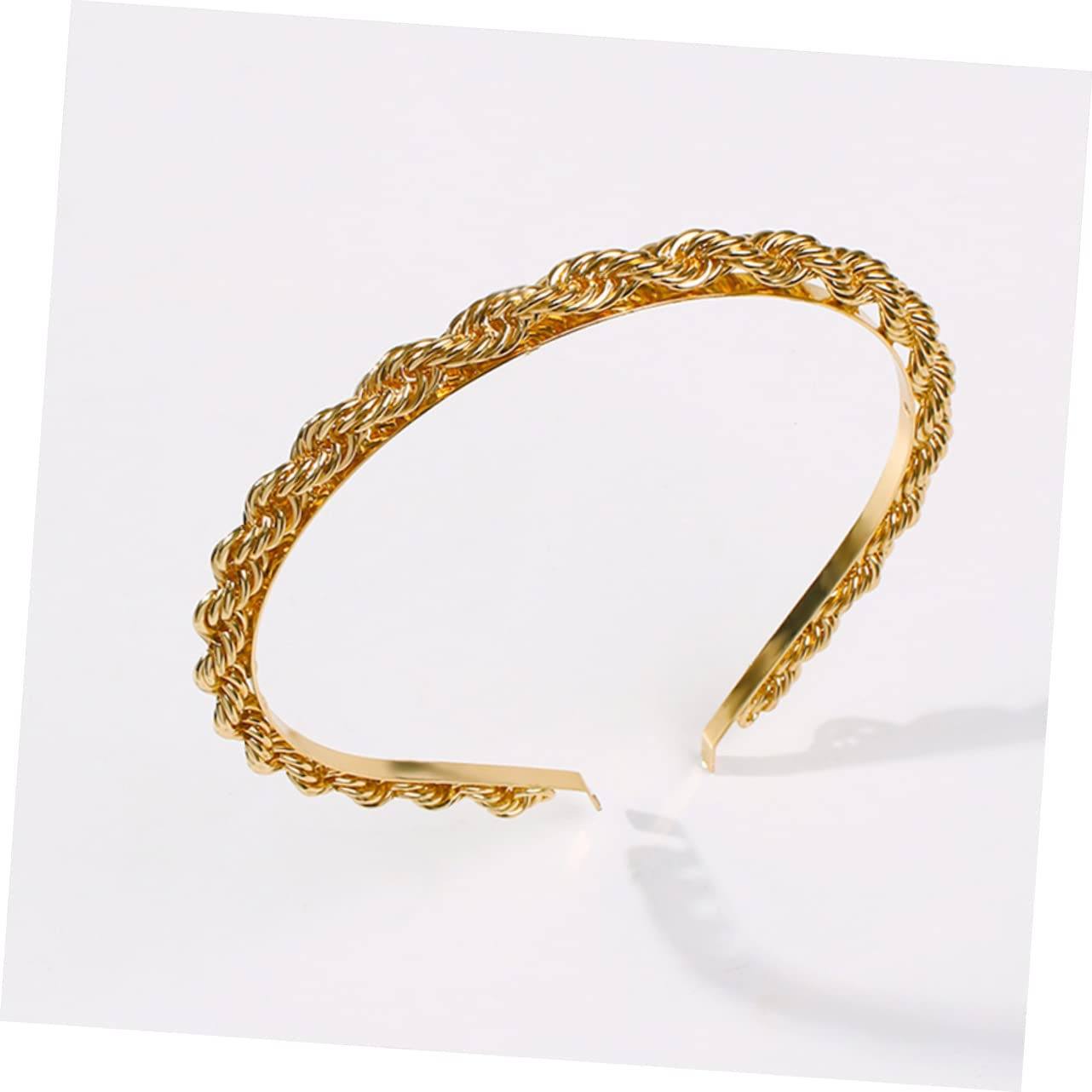 Minkissy Metal Hair Headband for Women - Elegant Chain Bridal Accessory for Daily Wear