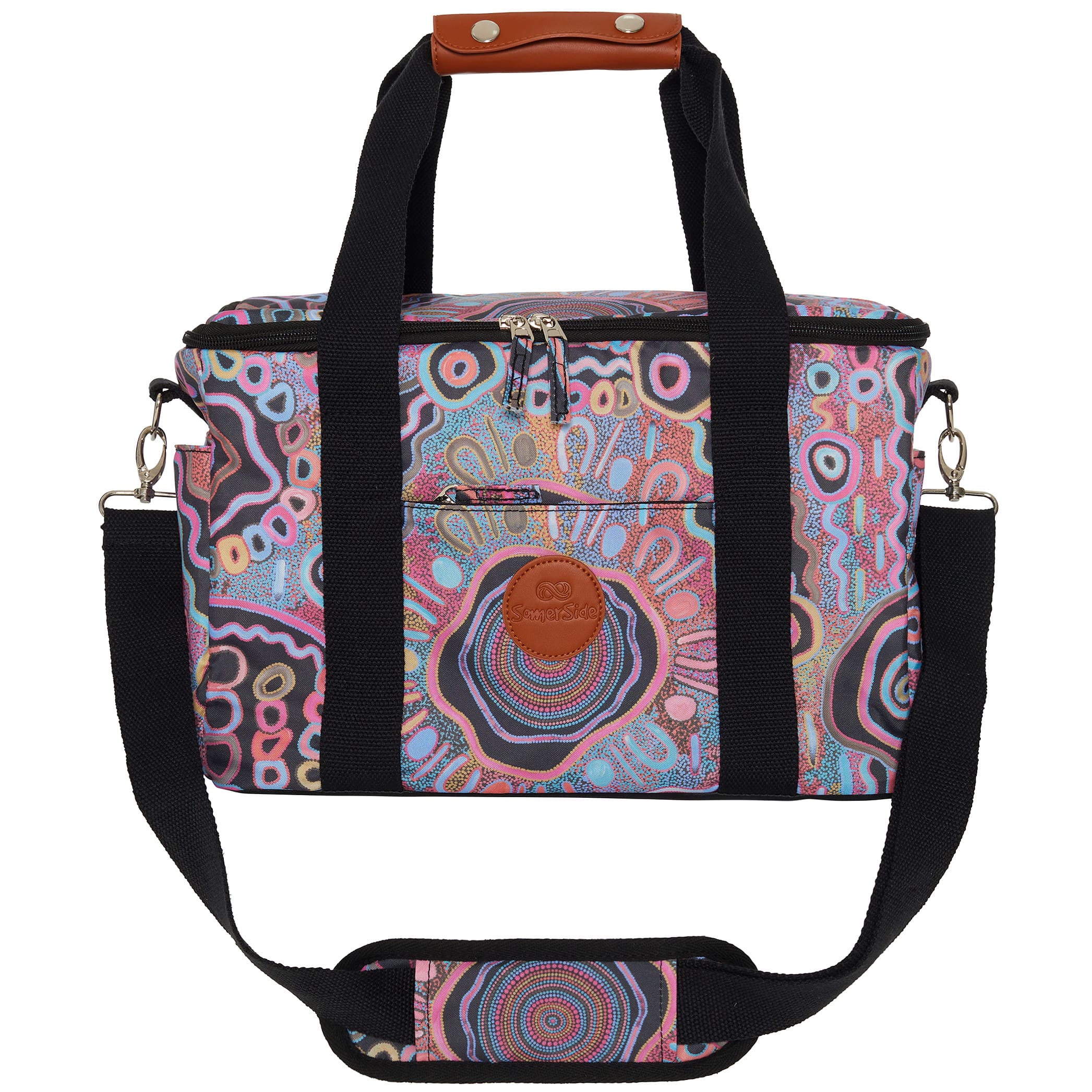 Premium Insulated Cooler Bag for Camping, Picnics & Outdoor Adventures - Keep Food & Drinks Cold Under The Moonlight