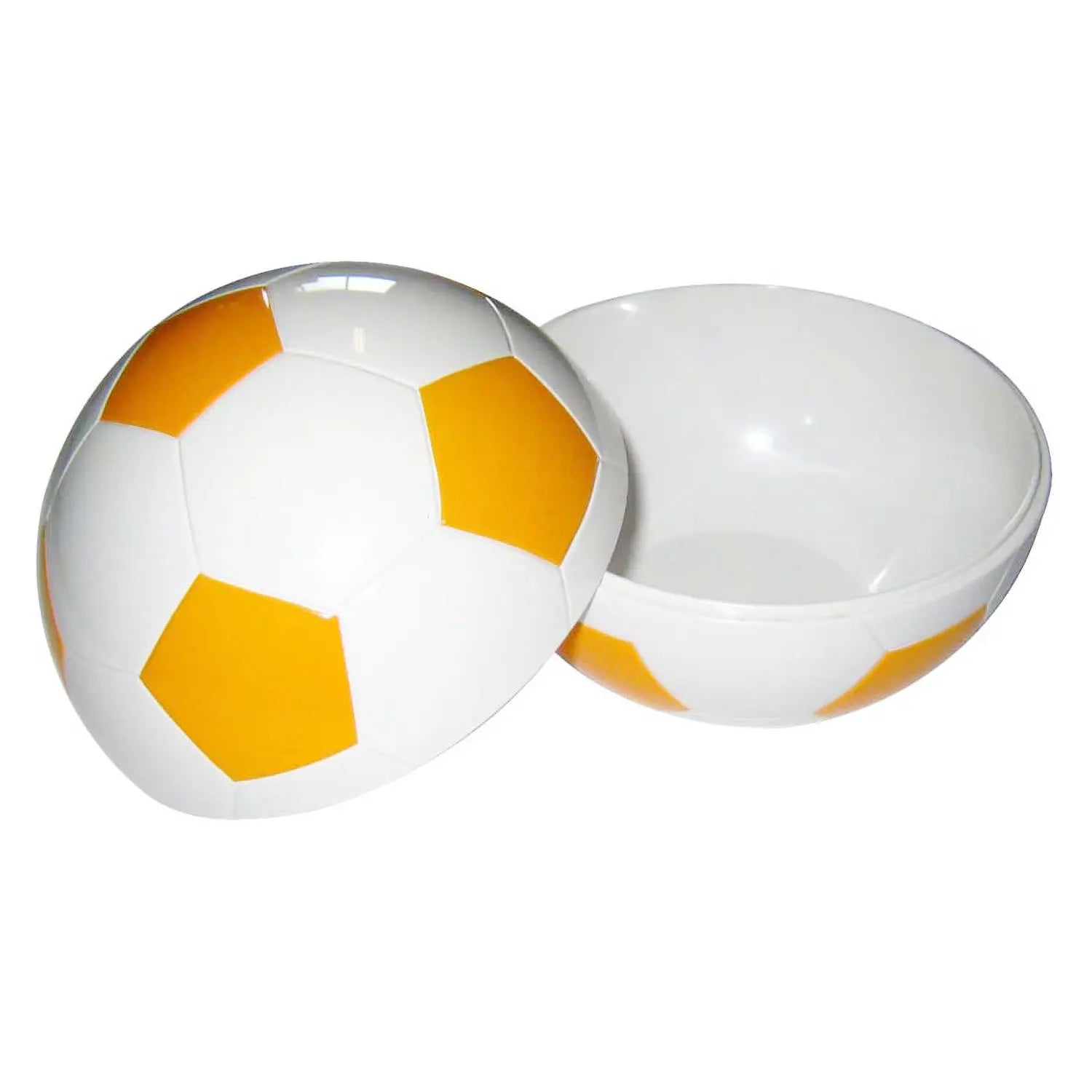 EBM ABS Resin Kids Soccer Ball Plate - Durable & Safe Plastic Dinnerware for Children's Meals, Parties & Outdoor Picnics