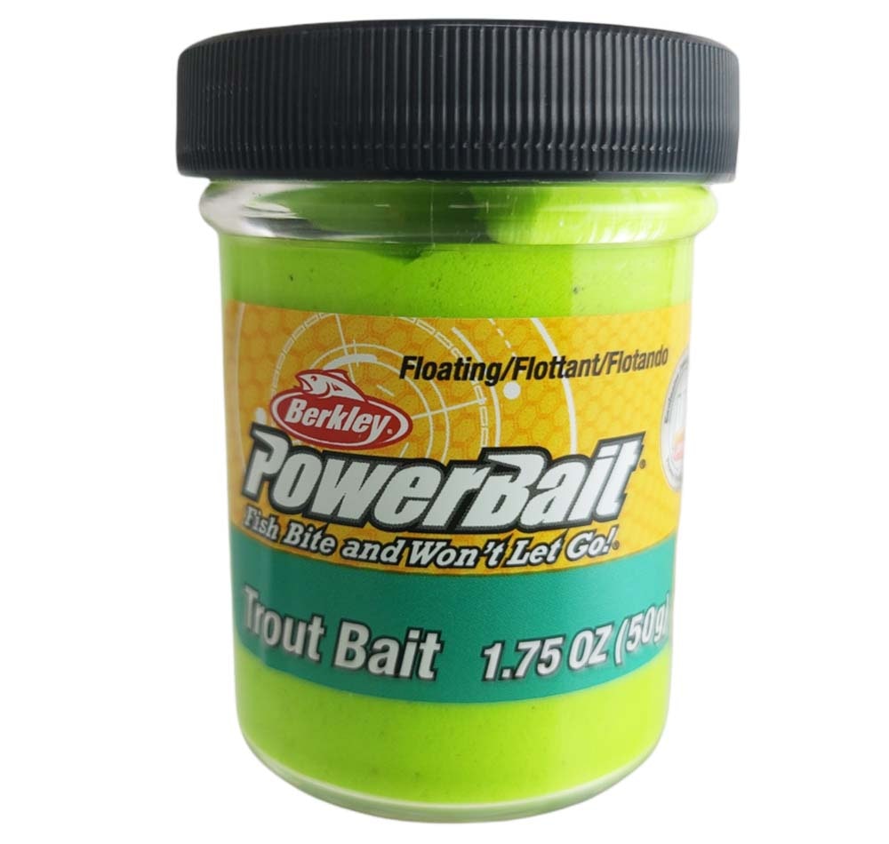 Berkley Powerbait Trout Bait - Realistic Scent & Flavor for Freshwater Fishing - Perfect for Trout, Salmon & Panfish in Lakes & Rivers