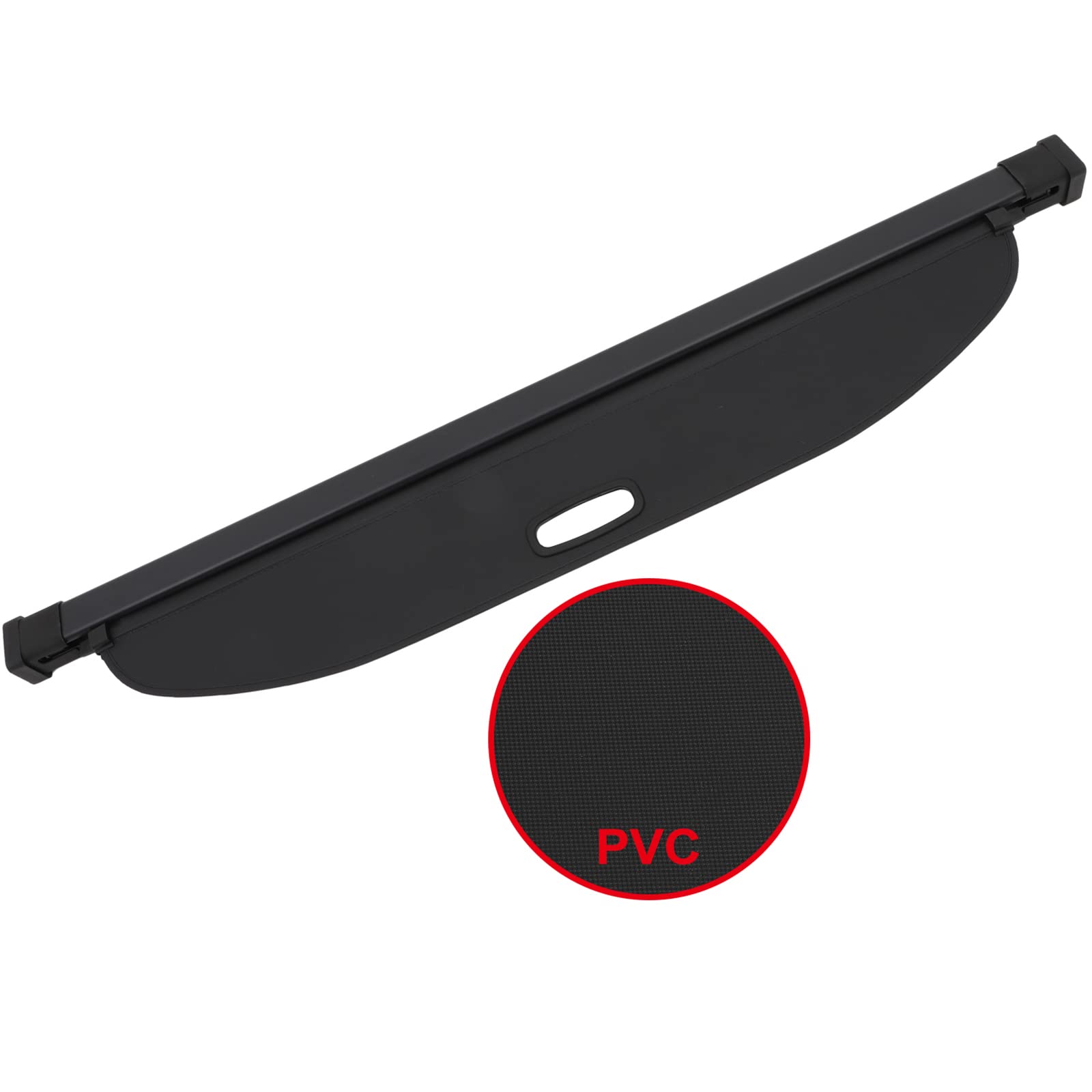 ROADFAR Retractable Cargo Cover for 2016-2025 Volvo XC90 2.0L SUV - Black Trunk Shade Protector | Perfect for Groceries, Luggage & Pet Protection