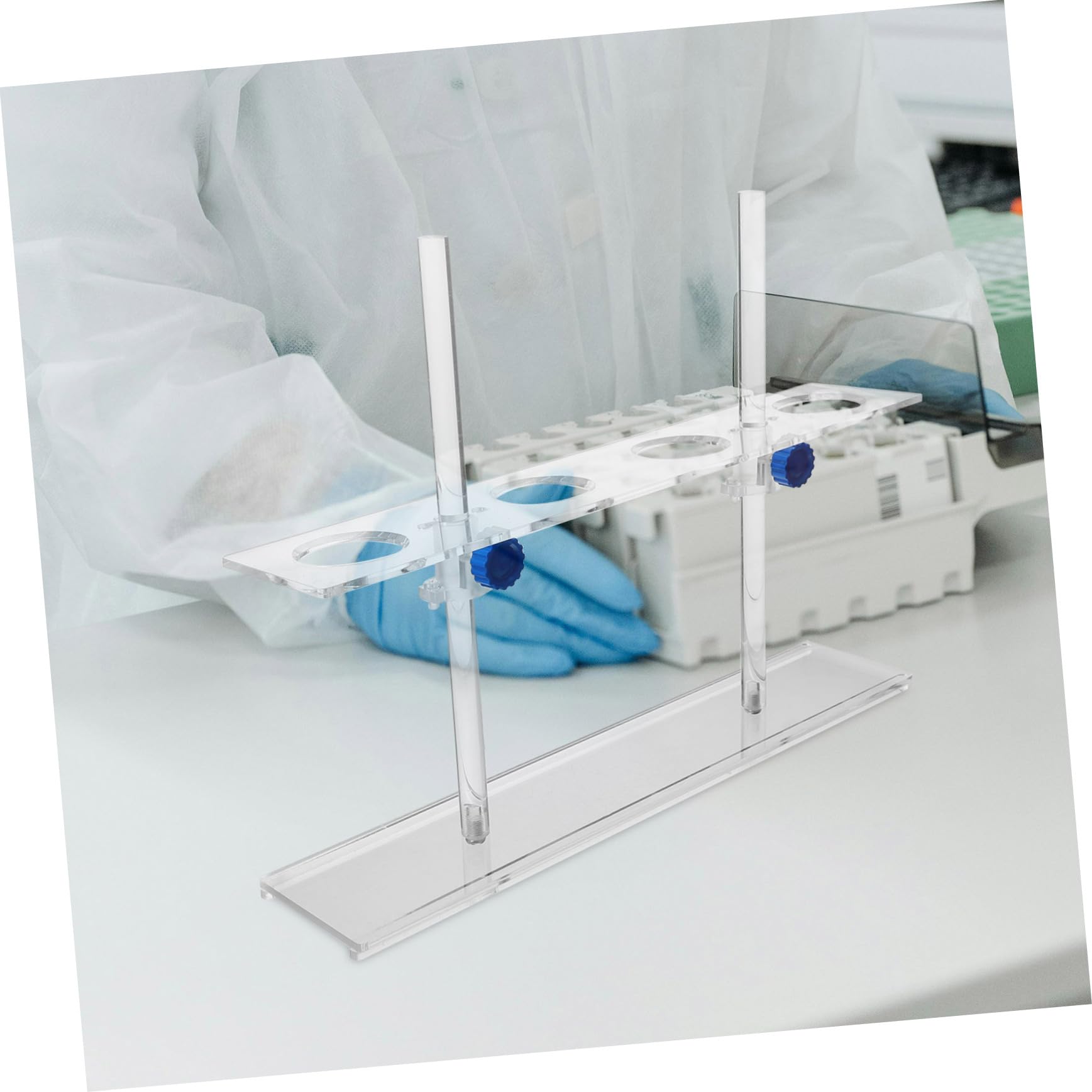 Gatuida Funnel Rack - Premium Laboratory Stand for Chemical Experiments | Durable Funnel Holder & Support Stand for Chemistry Labs | Perfect for Titration, Filtration & Scientific Research