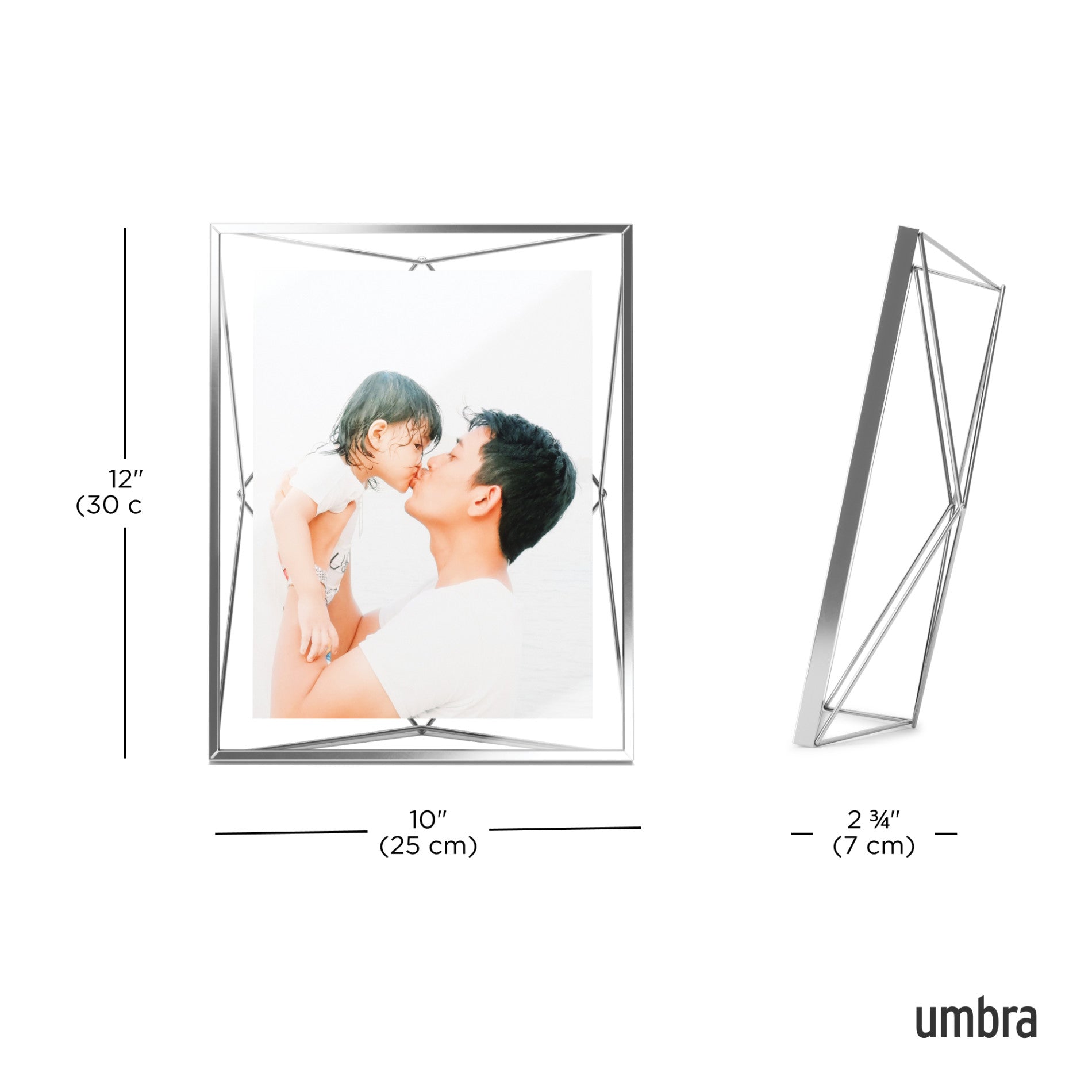 Prisma Picture Frame - Elegant Modern Photo Display for Wall & Tabletop - Perfect for Home Decor, Office, and Gift Giving