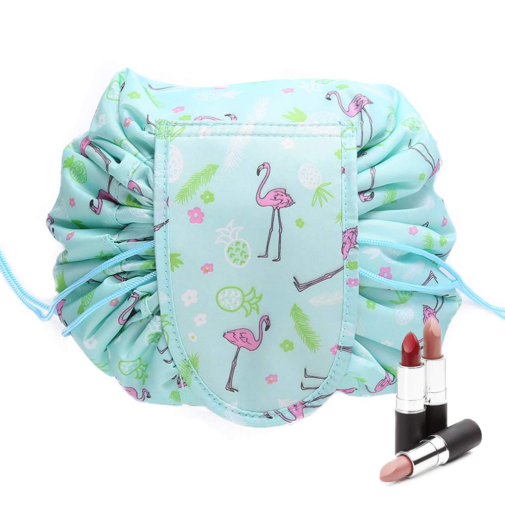 Waterproof Travel Cosmetic Bag - Large Capacity Makeup Organizer for Beauticians, Portable Quick Pack for Travel, Gym & Daily Use