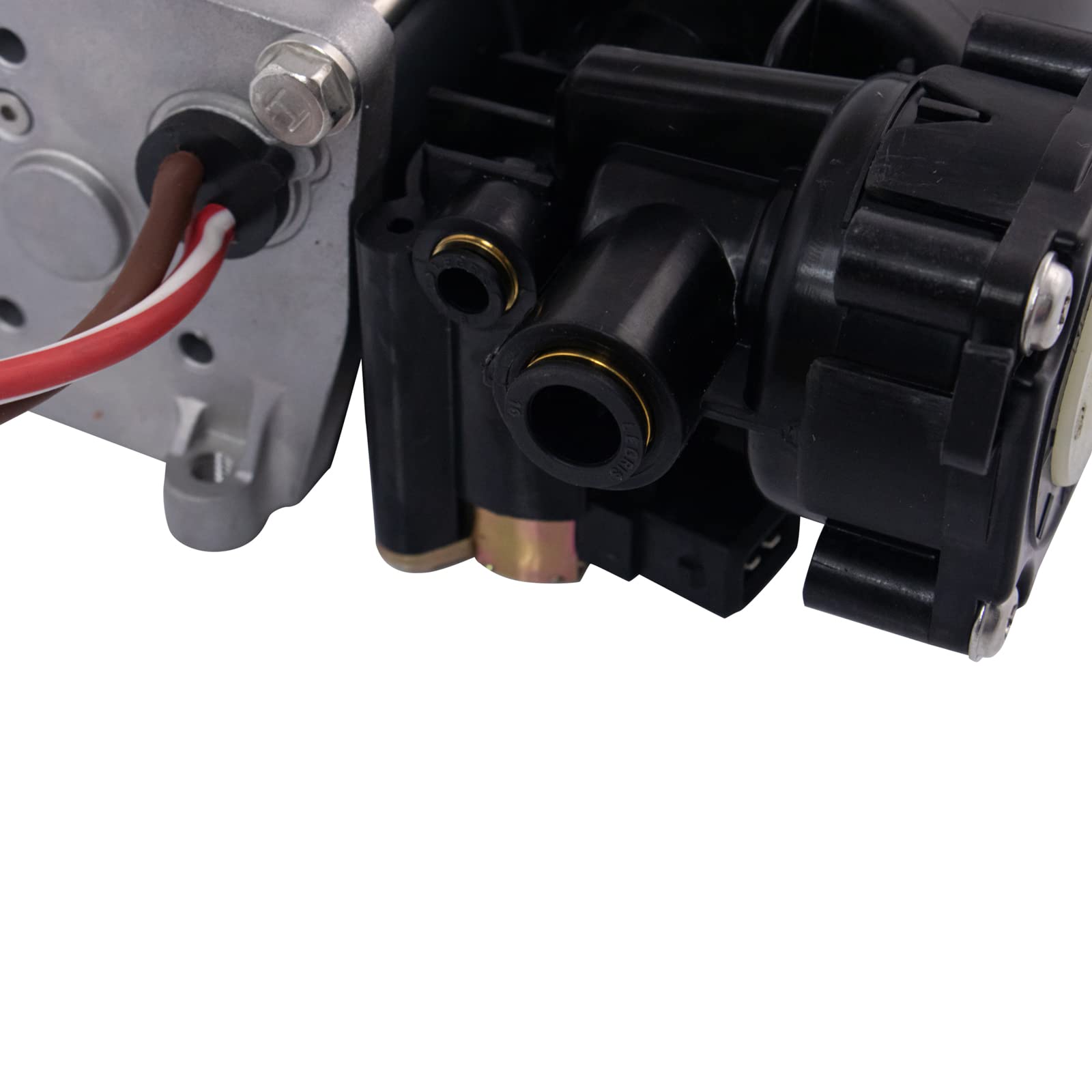 TRQ Air Suspension Kit for 2000-2006 BMW X5 - Air Ride Suspension Compressor, Air Shocks & Springs - Improve Ride Comfort & Load Capacity - Perfect for Off-Roading, Towing & Luxury Driving