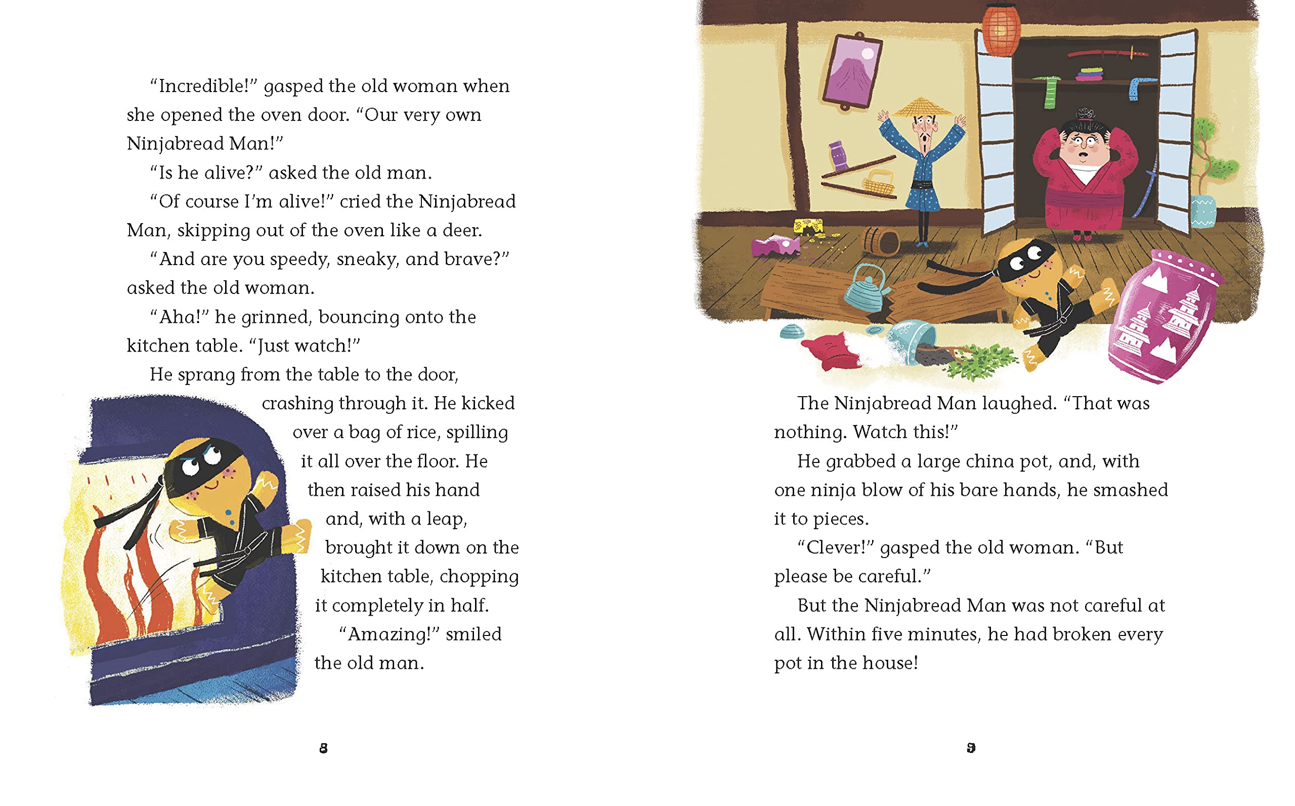 The Ninjabread Man - A Twisted Fairy Tale Book for Kids | Fun & Engaging Bedtime Story | Perfect for Reading Aloud & Family Storytime