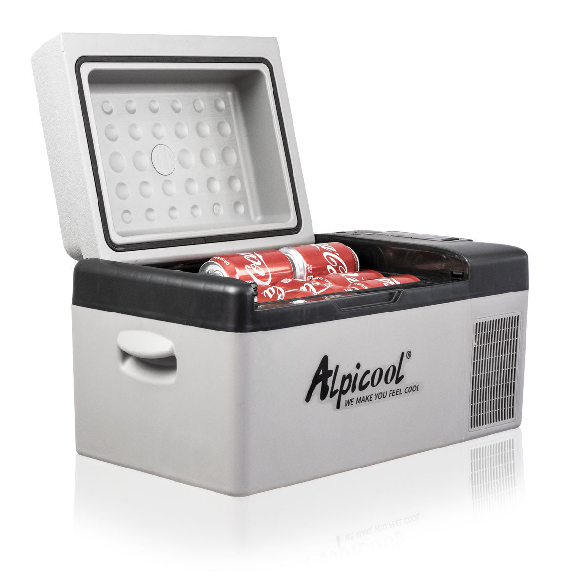 Alpicool C20 12V Portable Car Refrigerator - Compact Freezer for Road Trips, Camping & Tailgating - Certified Refurbished
