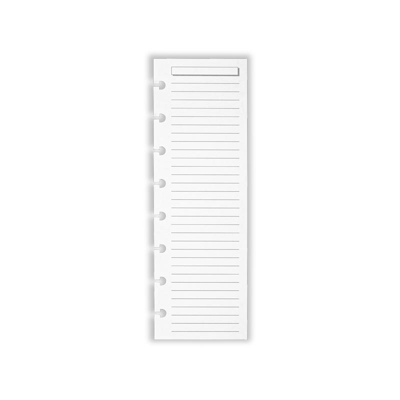 Circa Half Sheet Ruled Discbound Refill Paper - 100 Sheets for Notebooks, Planners & Journals | Perfect for Office, School & Home Organization