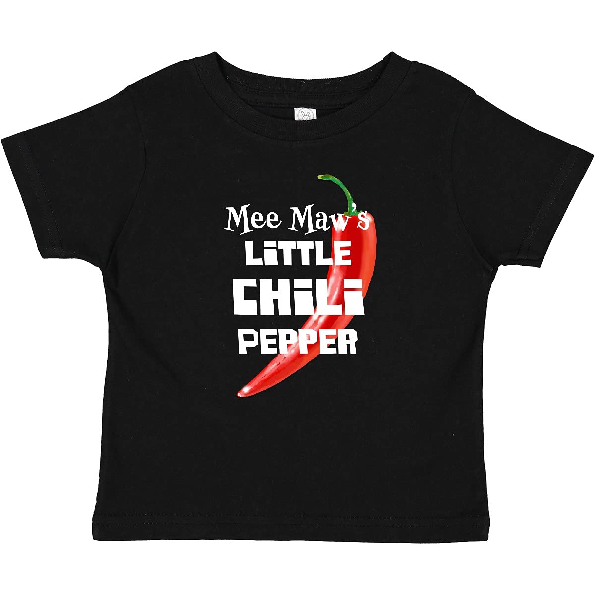 Inktastic Mee Maw's Little Chili Pepper Baby T-Shirt - Cute Infant Bodysuit for Boys & Girls - Perfect for Family Photos, Holidays & Everyday Wear