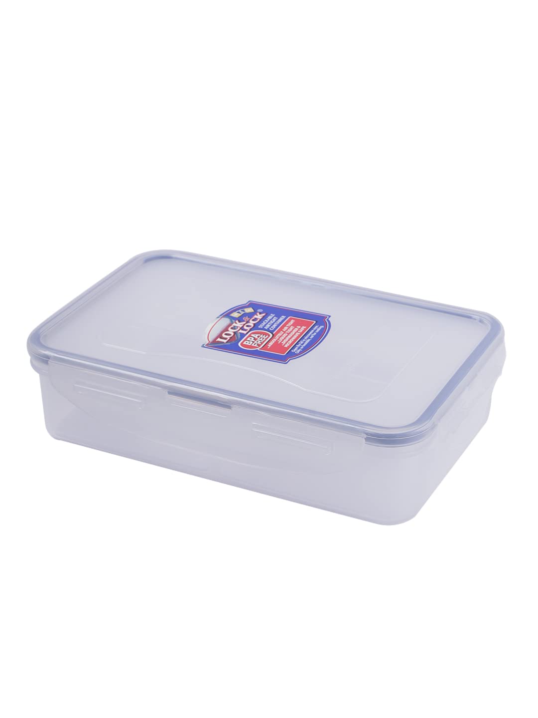 LOCK & LOCK 3-Compartment Airtight Meal Prep Containers with Lids - 27oz BPA-Free Plastic Food Storage Box for Lunch, Snacks & Leftovers | Perfect for Office, School, Picnics & Travel