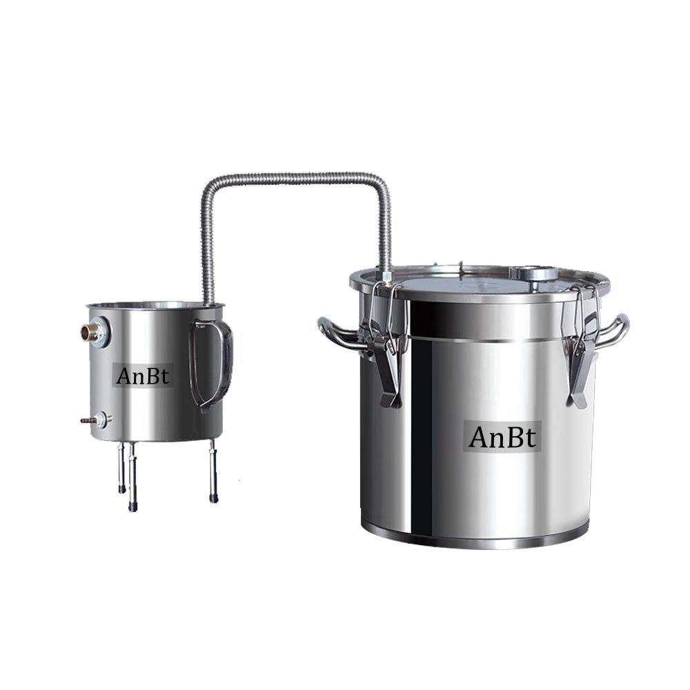 Complete DIY Wine Brewing Kit - Home Alcohol Distiller for Moonshine, Vodka & Essential Oils | Perfect for Home Brewing, Distilling Spirits & Aromatherapy