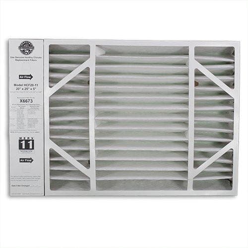 Lennox X6673 OEM 20x25x5 MERV 11 Air Filter - Replacement for HCF20-11 & HCF20-16 - Perfect for Home HVAC Systems and Air Purifiers