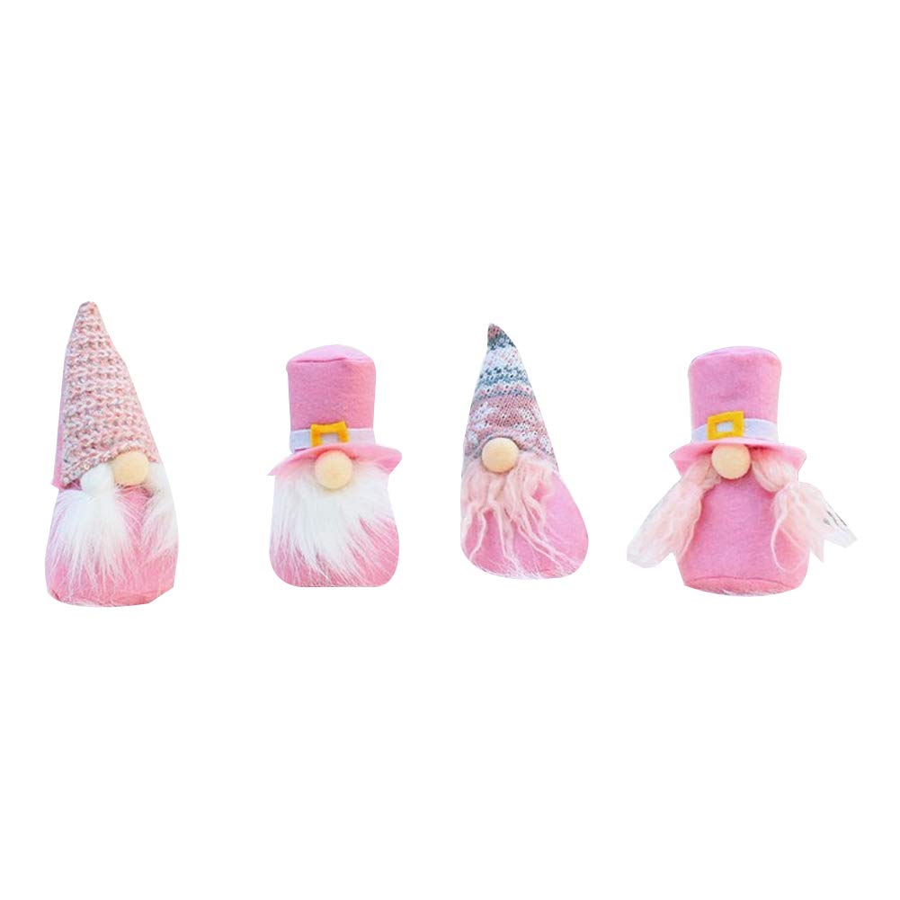 Halloween & Christmas Plush Gnomes - 4pc Handmade Decor for Holidays