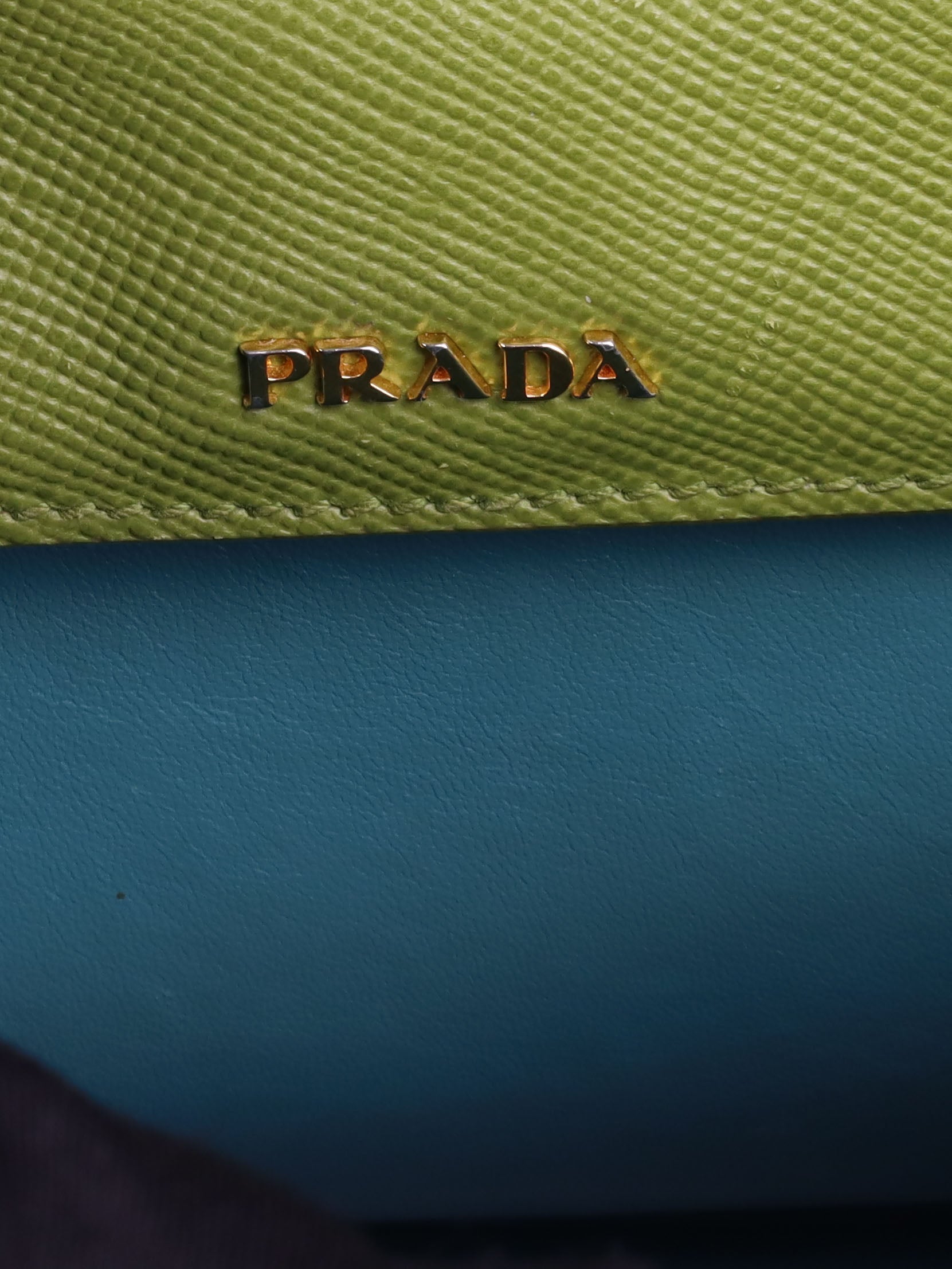 Prada Green Medium Double Bag - Luxury Leather Shoulder Handbag for Women | Perfect for Work, Travel & Everyday Use