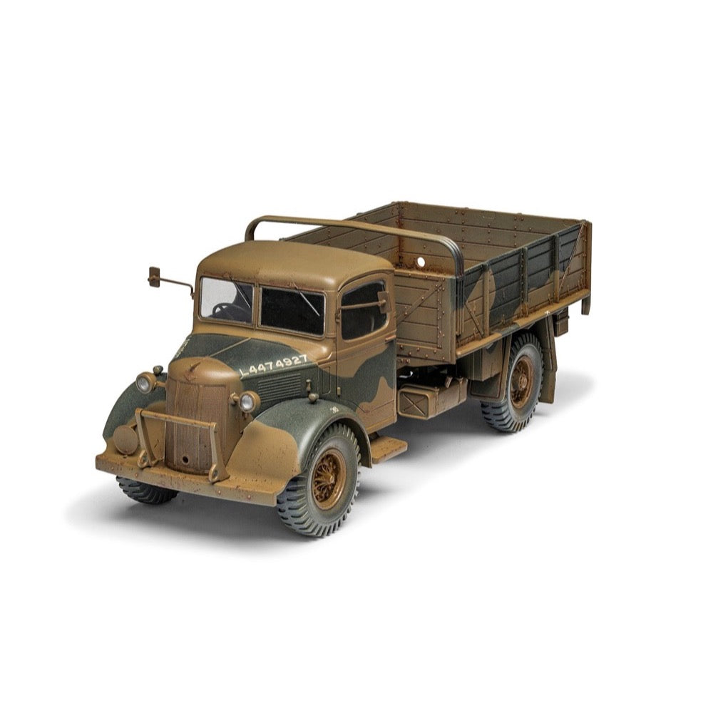 Airfix 1380 1/35 Scale WWII British Army 30cwt 4x2 G.S. Truck Military Vehicle Model Kit - Perfect for History Enthusiasts & Scale Model Collectors