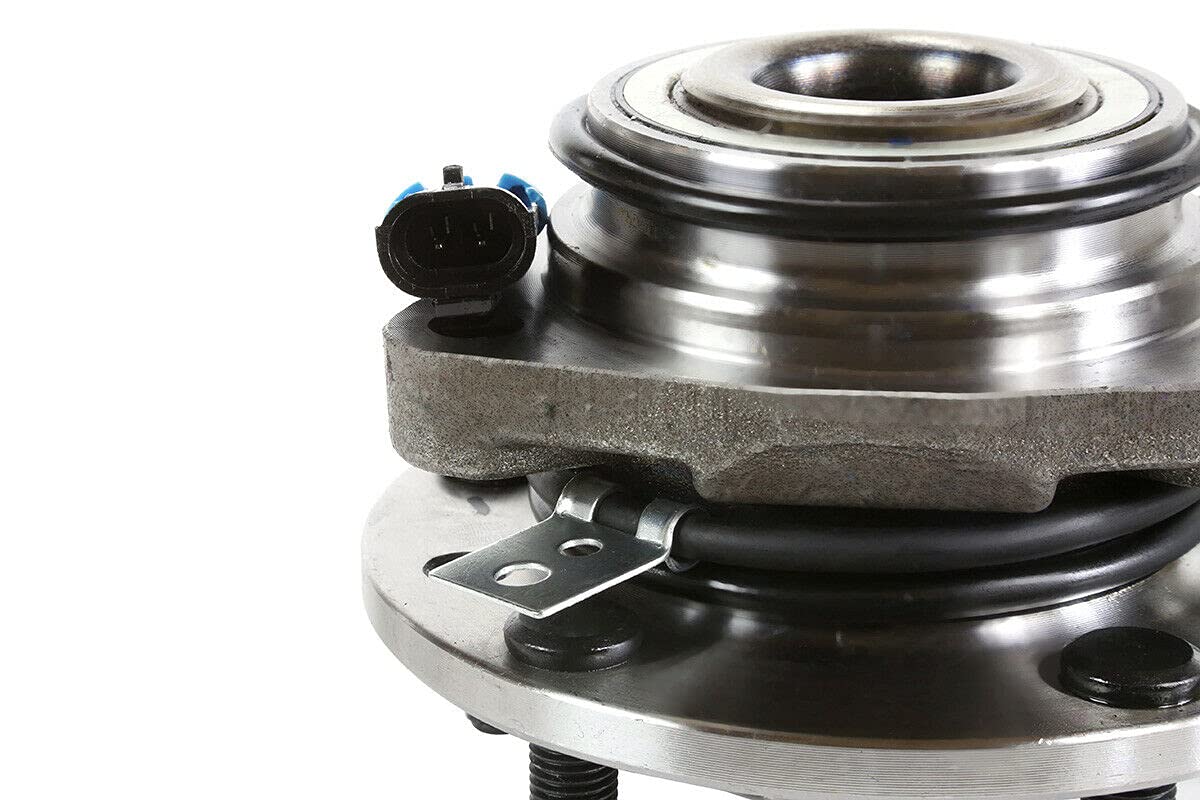 Replacement Front Wheel Hub Bearing Assembly Pair (2-Pack) - Compatible with Chevy S10, Blazer, GMC Sonoma & Jimmy V6 - High-Quality Mechanics Choice - Perfect for Off-Roading, Daily Commuting & Vehicle Maintenance