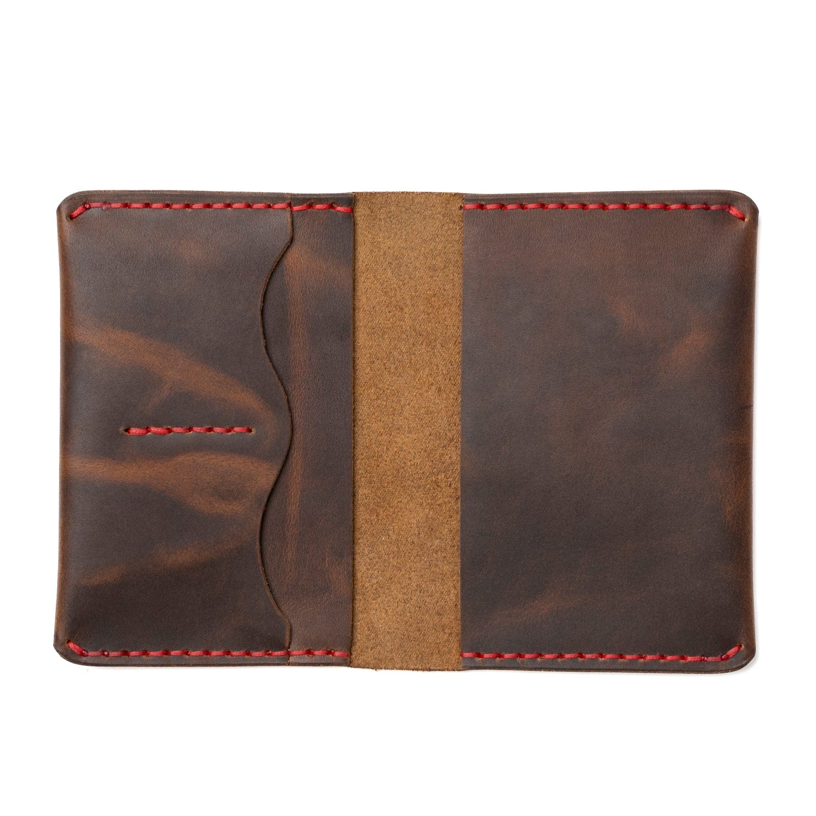 Genuine Leather Passport Holder Wallet - RFID Blocking Travel Organizer for Men & Women | Perfect for Airports, Business Trips & International Travel Accessories
