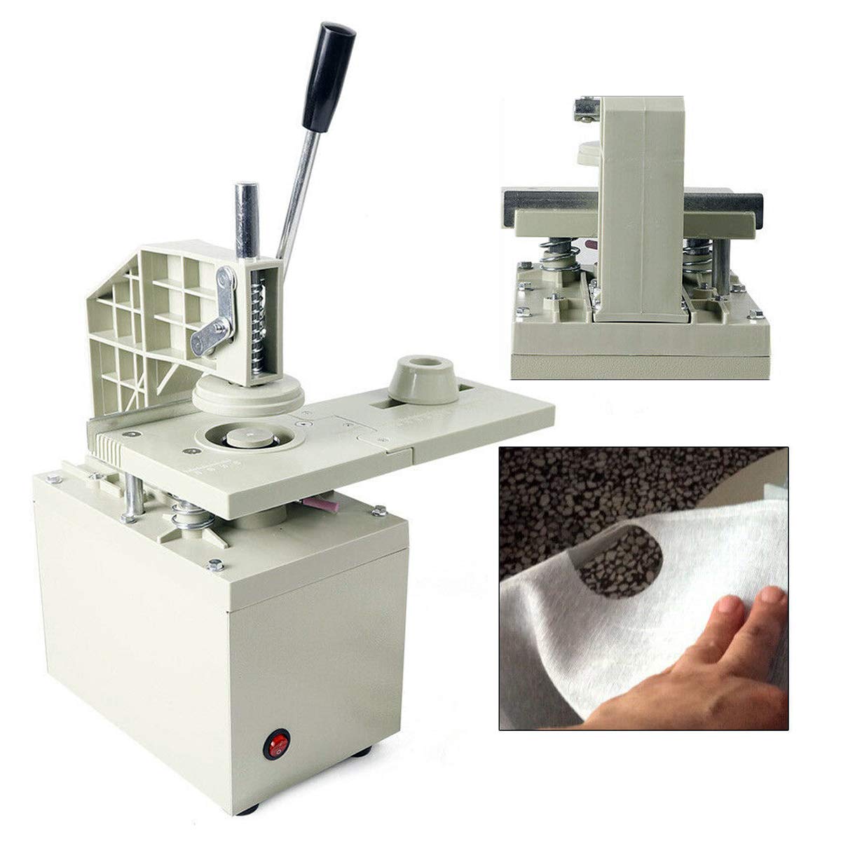 Professional Electric Curtain Eyelet Punching Machine - 220V Heavy Duty Circle Hole Puncher for Drapes & Fabric - Perfect for Home Decor, DIY Projects & Curtain Making