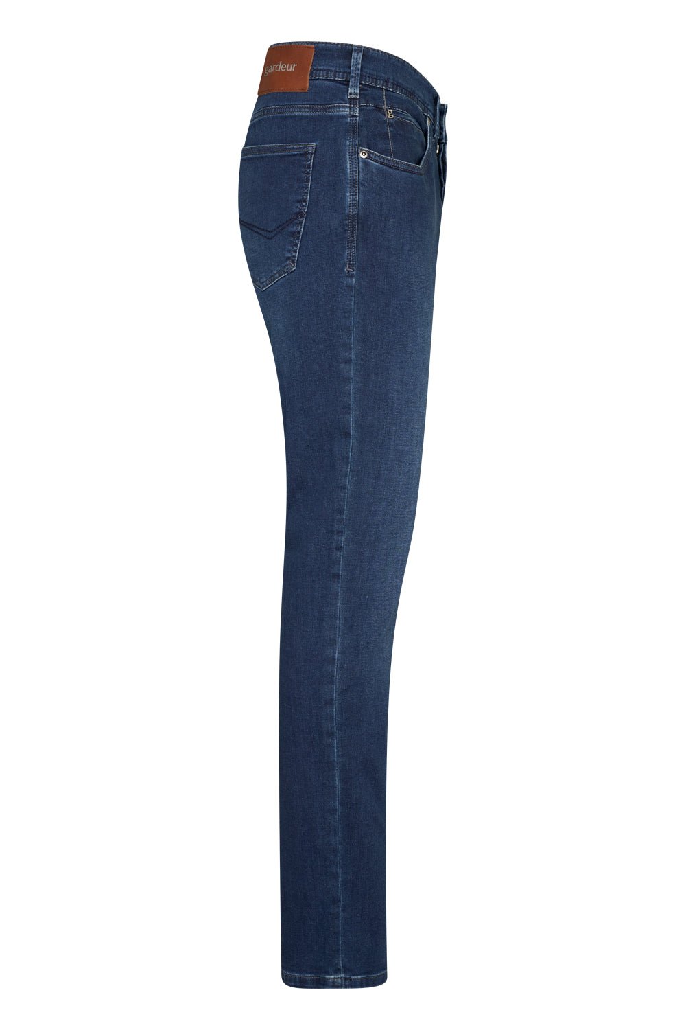 GARDEUR Bradley Move Lite Stretch Denim Jeans for Men - 32 Inch Inseam, Comfort Fit, Indigo Wash | Perfect for Casual Wear, Office & Travel