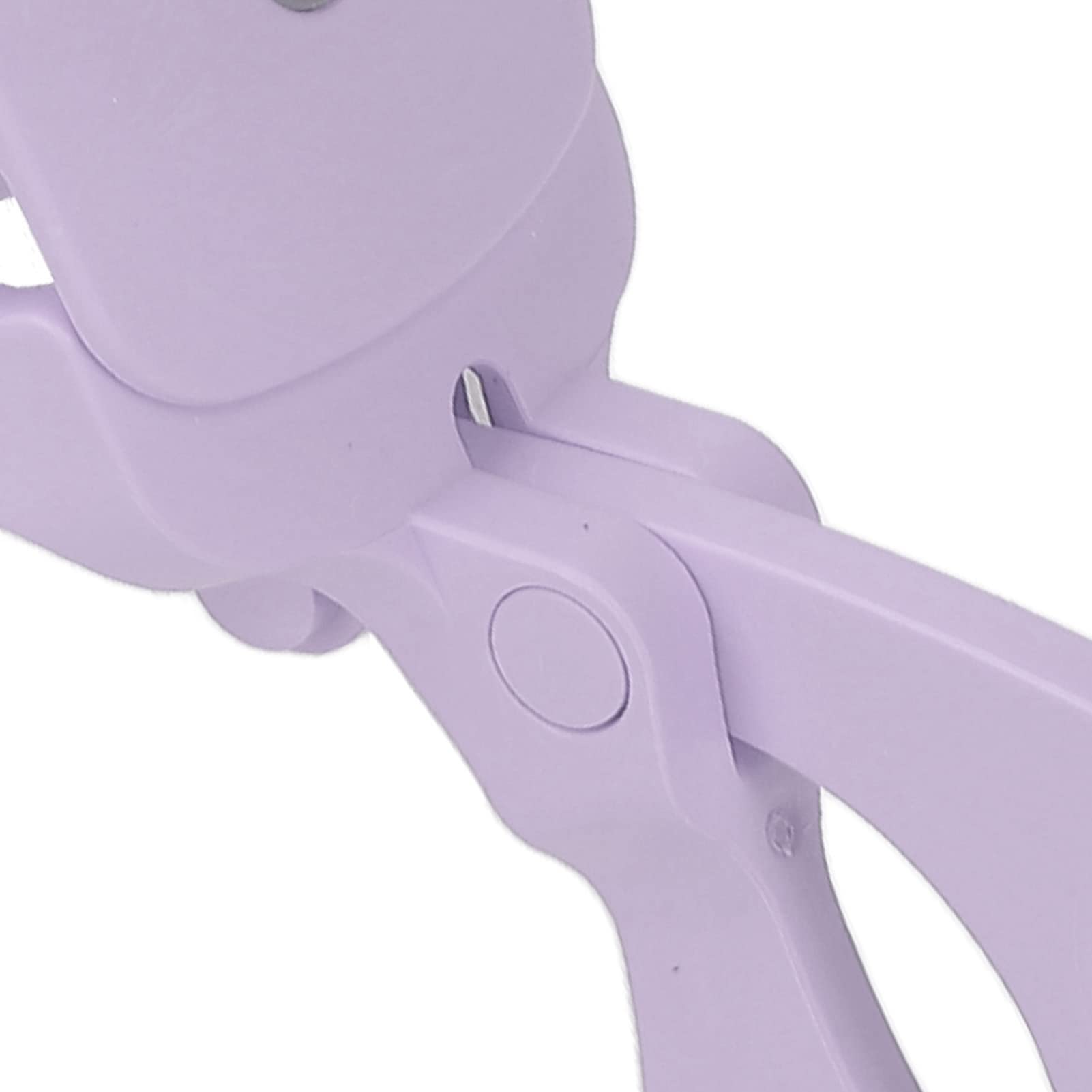 USB Heated Eyelash Curler - Portable Electric Lash Curling Tool with Smart Temperature Control & Fast Charging | Perfect for Home, Travel & Daily Makeup Routine (Purple)