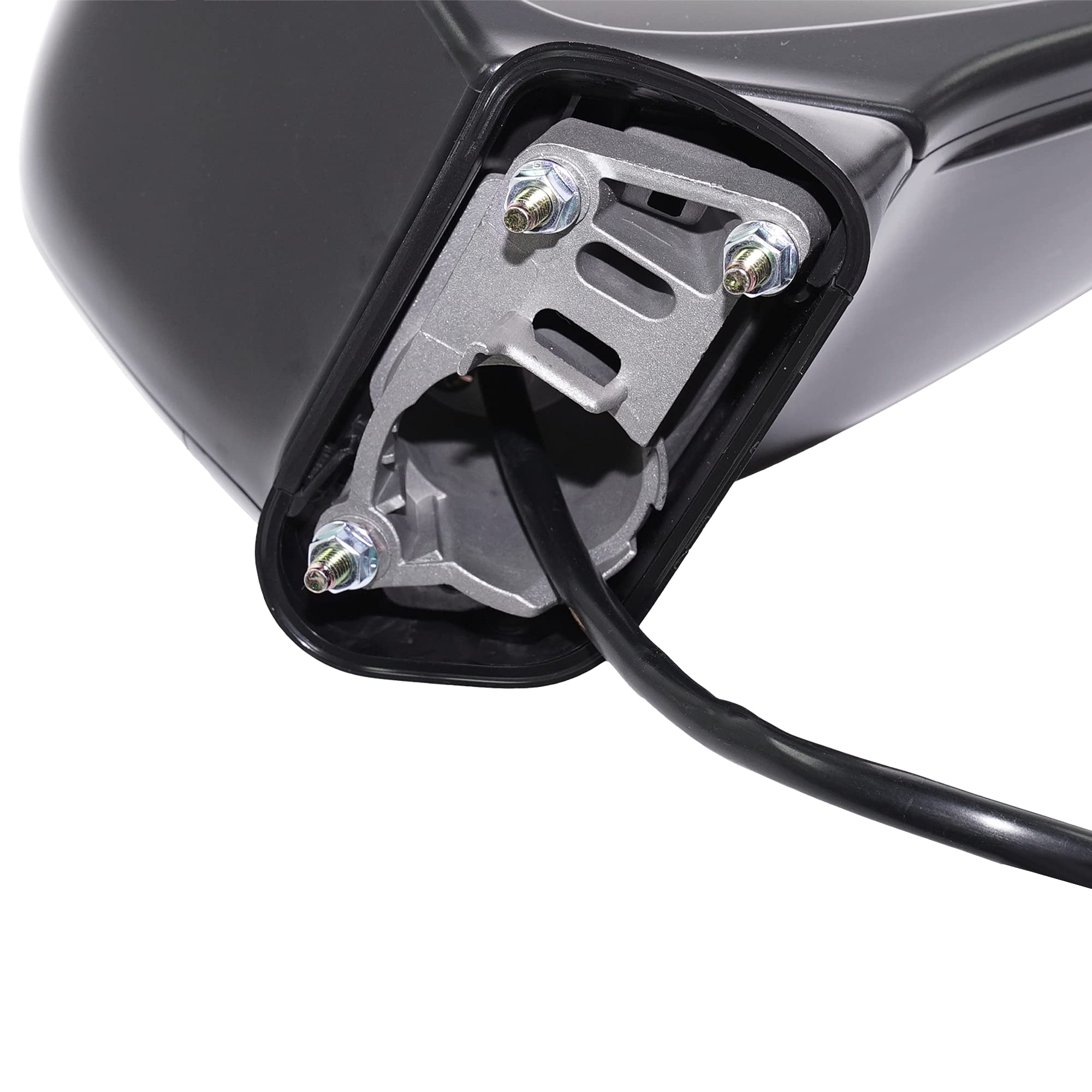 Heated Power Side Mirror with Turn Signal for Honda Odyssey 2018-2019 | Kool Vue Paintable Replacement for Non-Camera Models | Enhanced Visibility & Safety in Rain, Snow & Night Driving