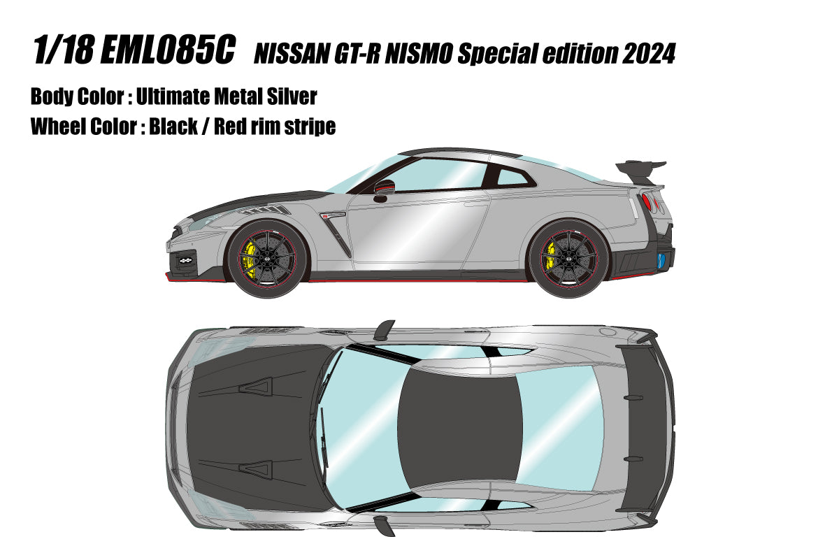 2024 Nissan GT-R NISMO Special Edition 1:18 Scale Diecast Model Car - Limited Edition Collectible for Car Enthusiasts & Gift for Racing Fans - Perfect for Display, Home Decor, and Car Model Collections
