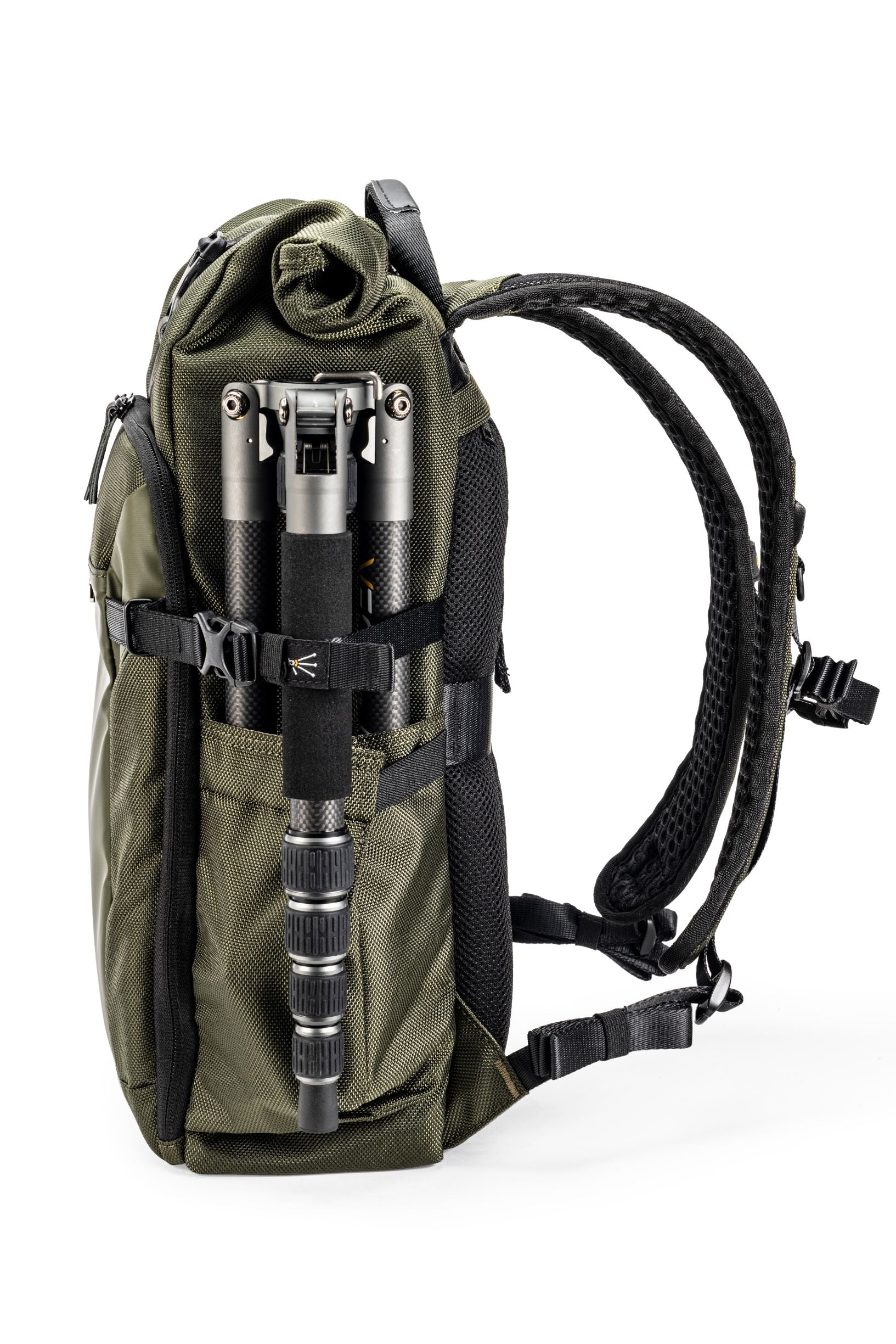 VEO SELECT 43 RB GR Backpack - Waterproof Hiking Backpack for Men & Women, 43L Large Capacity Travel Backpack with Laptop Compartment - Perfect for Camping, Hiking, Travel & Outdoor Adventures (Green)