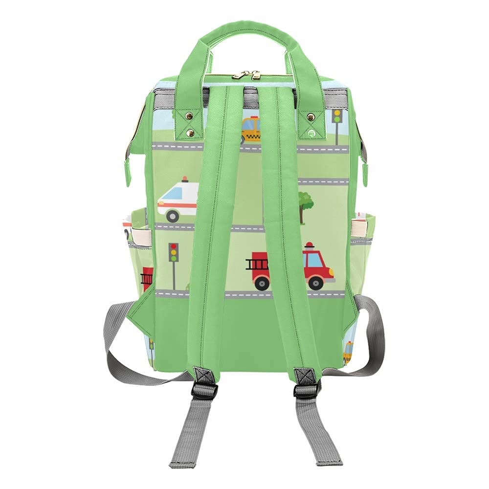 Personalized Diaper Bag Backpack with Custom Name - Large Waterproof Baby Tote for Travel, Nursing & Daycare - Perfect Gift for New Moms