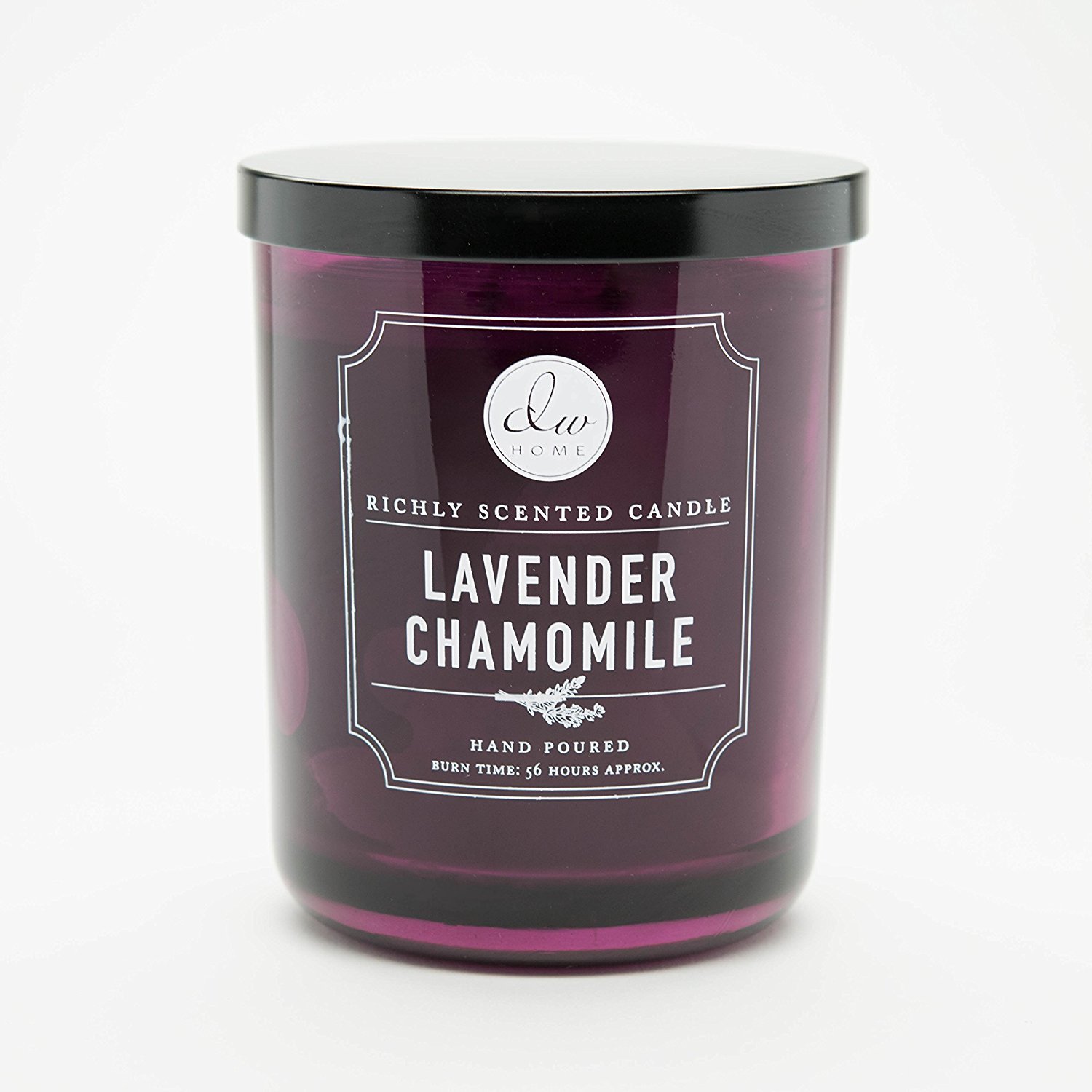 DW Home Large Double Wick Scented Candle - Lavender Chamomile Aromatherapy for Relaxation & Stress Relief | Perfect for Bedroom, Bathroom & Living Room