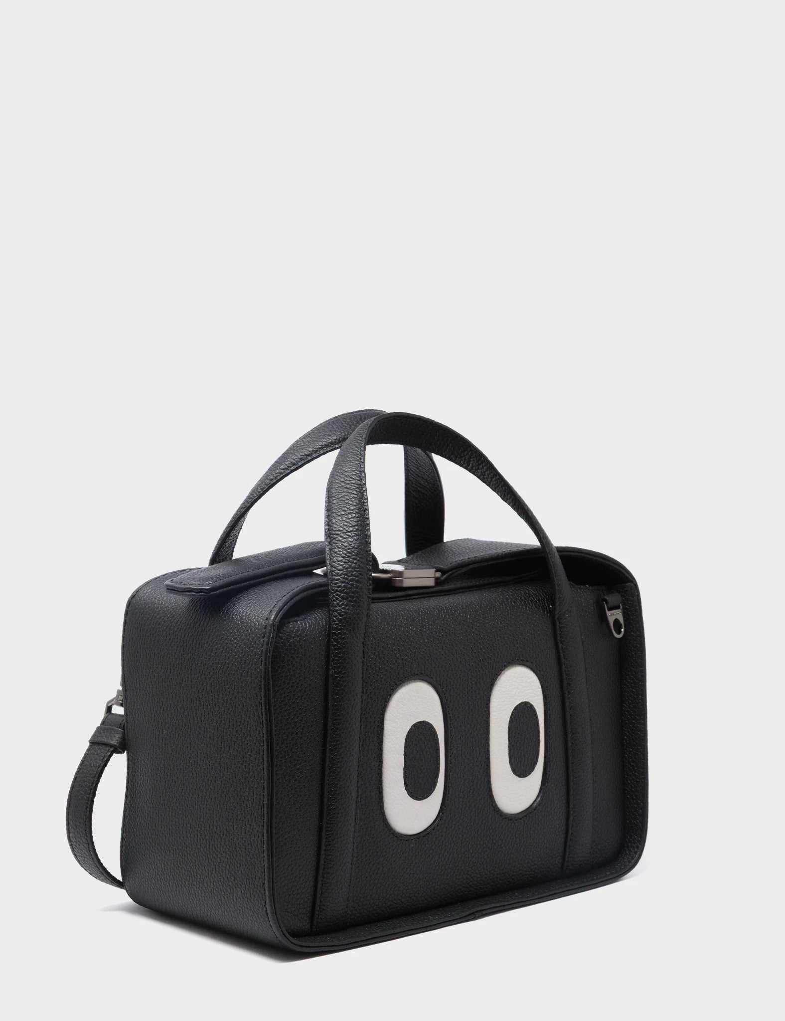 Benji Medium Crossbody Bag for Women - Genuine Black Leather Purse - Stylish & Durable Handbag for Work, Travel & Everyday Use