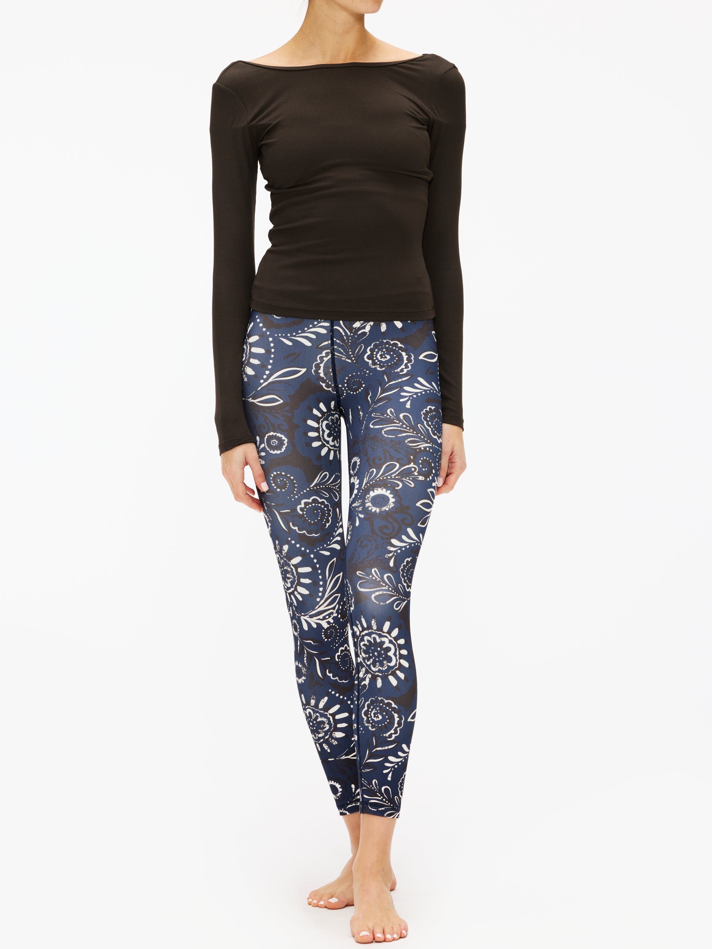 The Upside Tyra Scoopback Long Sleeve Top for Women - Comfortable Stretchy Workout Shirt for Yoga, Gym & Casual Wear