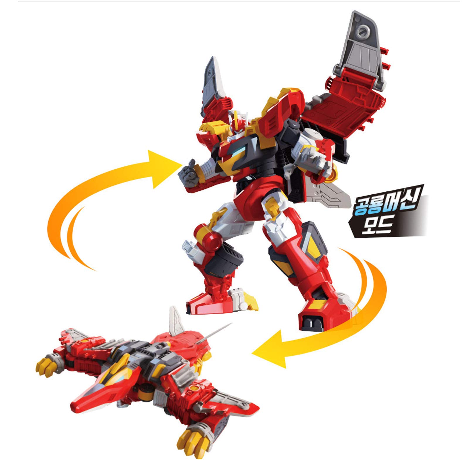 MINI FORCE 2019 Transforming Dinosaur Toy - 2-Step PTERASKY with Dino & Machine Modes | Korean TV Animation Collectible | Perfect for Kids Playtime & Dinosaur Lovers Gift