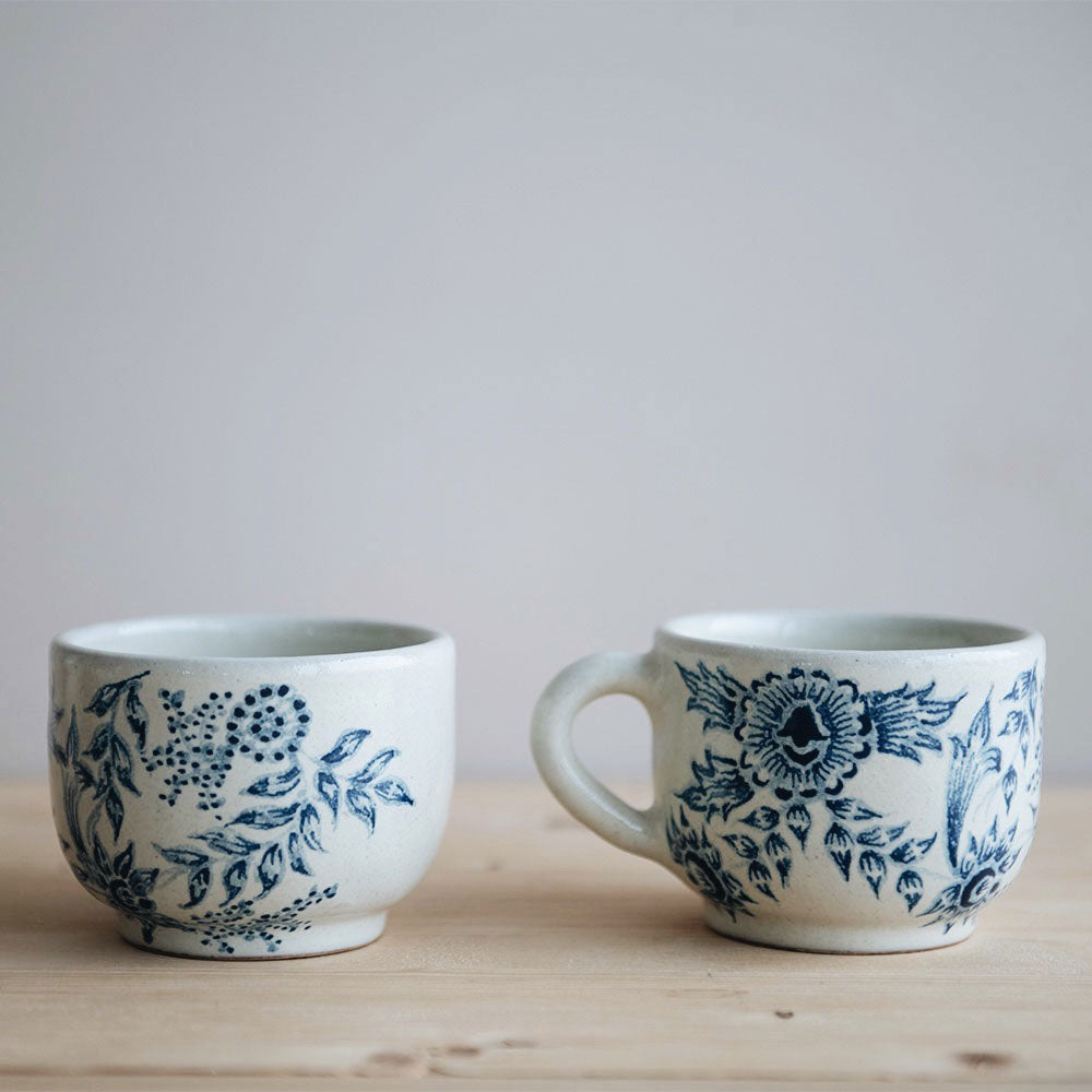 Hand-Painted Ceramic Artisan Coffee Mug - Unique Handcrafted Gift for Tea & Coffee Lovers - Perfect for Home, Office & Gifts