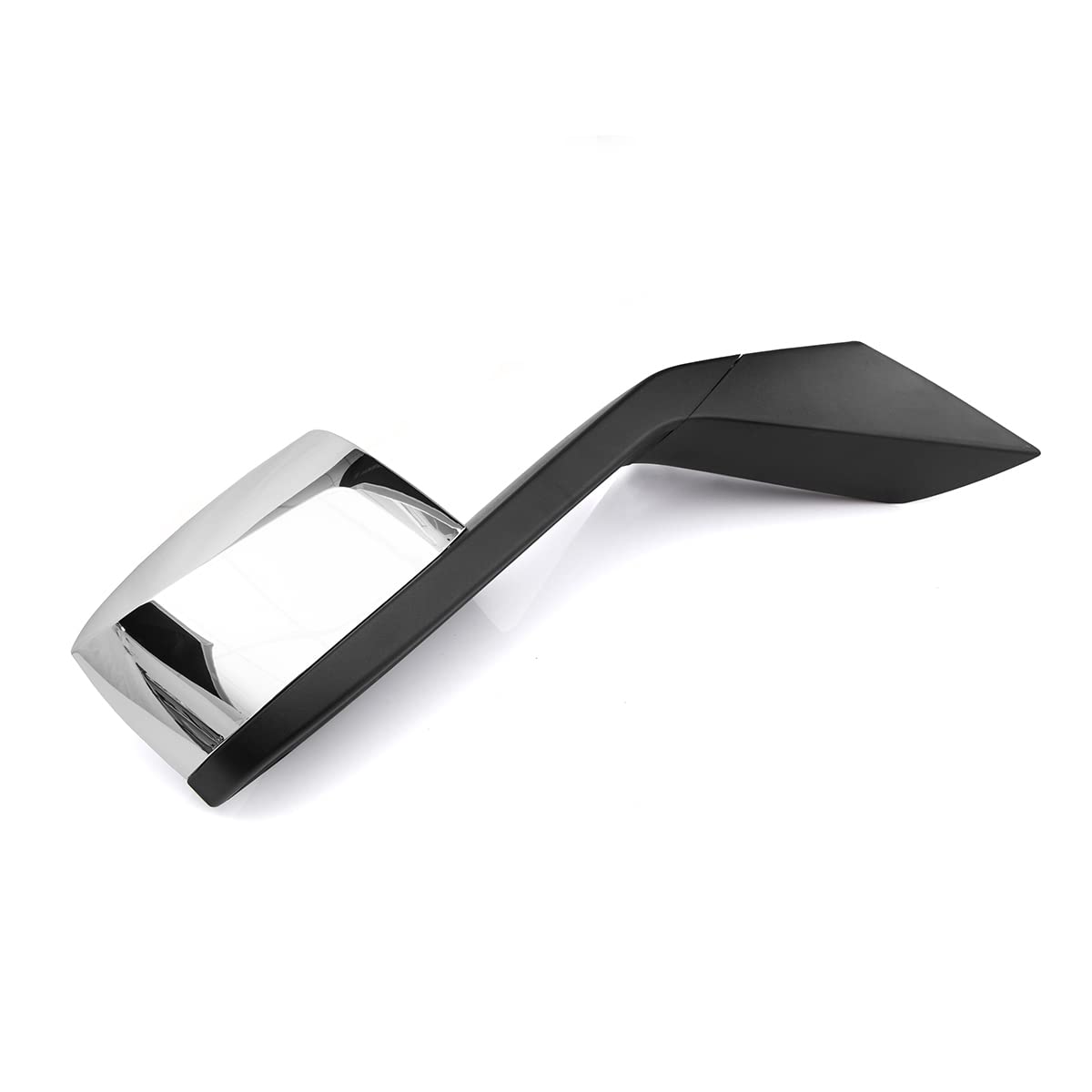 Volvo VNL Hood Mirror Assembly Replacement (2004-2014) - Right Passenger Side Chrome Truck Mirror with Arm - Perfect for Long Haul Trucking & Highway Safety