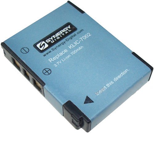 Synergy Digital Accessory Kit for Kodak V530 Camera - Battery & Charger for Travel Photography